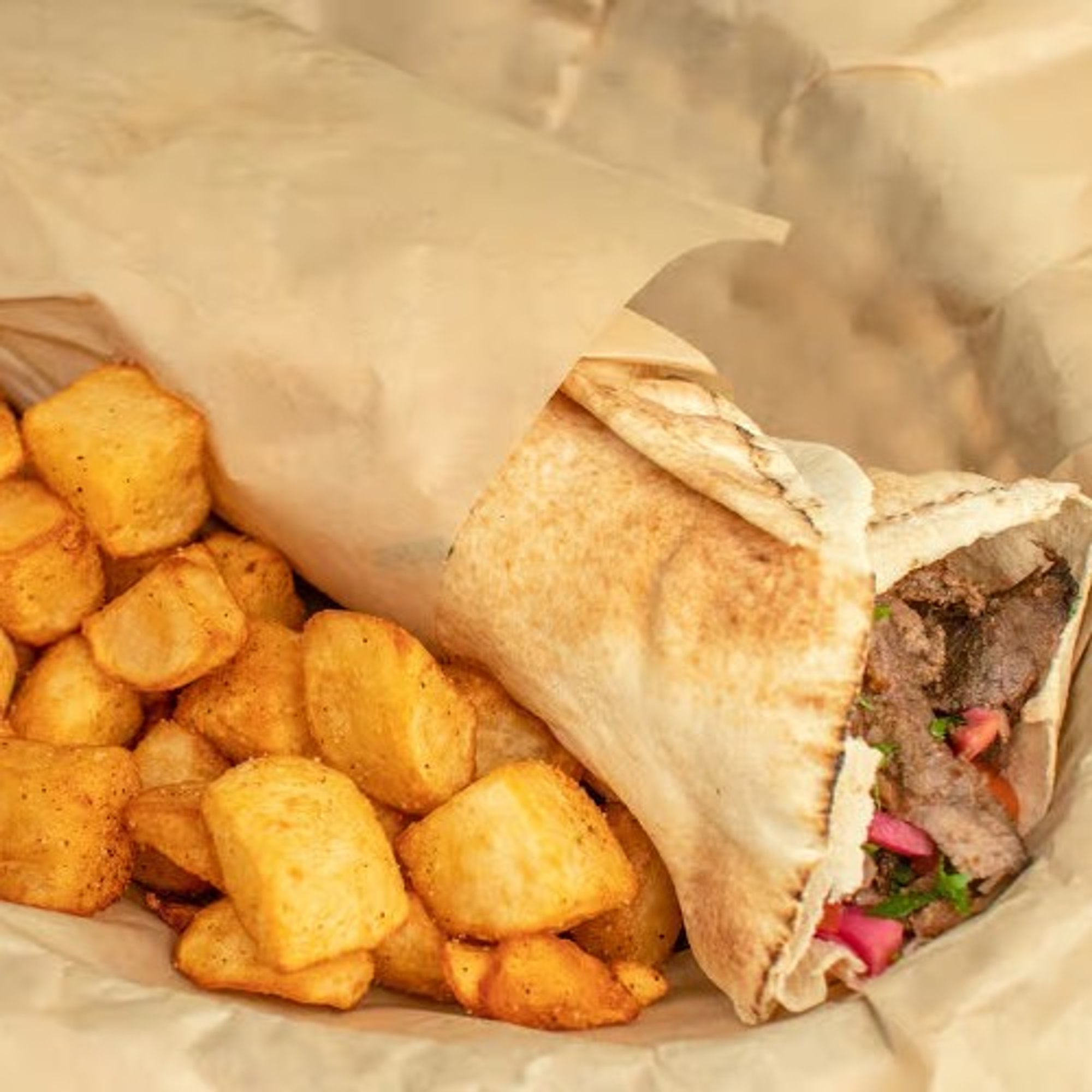 Beef Shwarma Sandwich