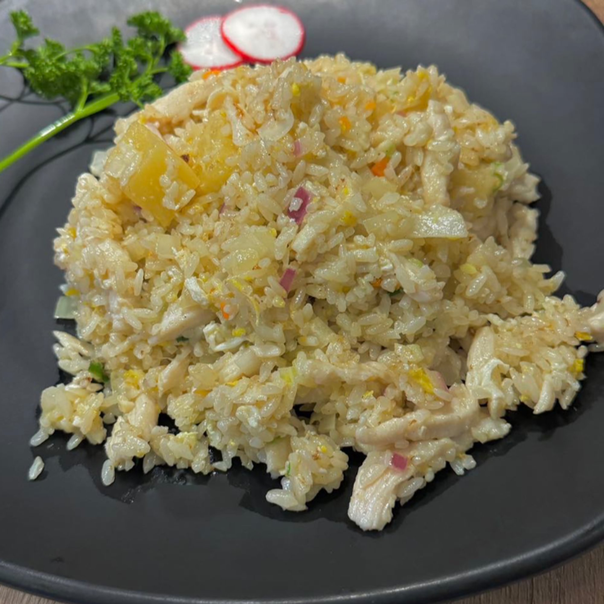 Hawaii Pineapple Chicken Fried Rice