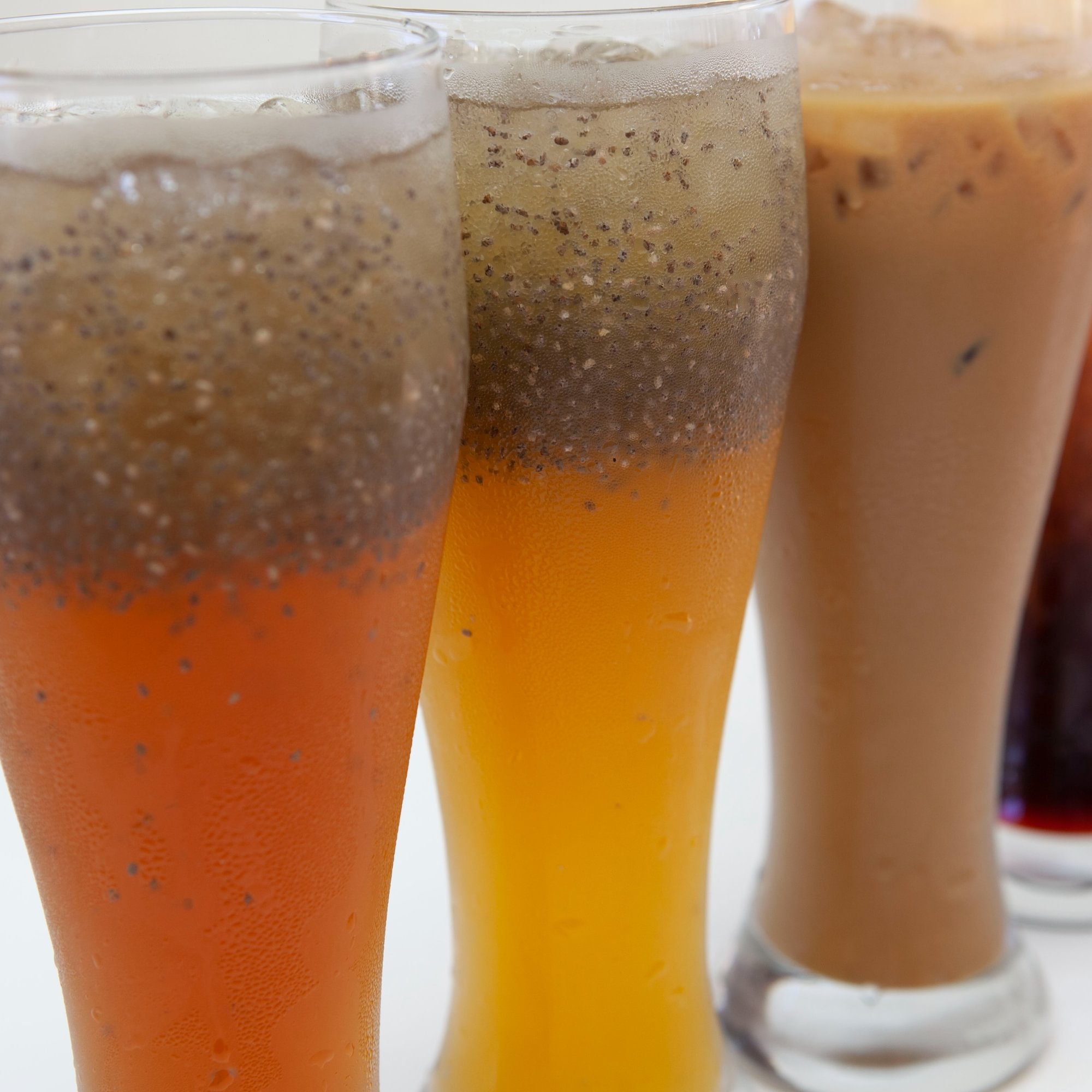Iced Chia Lychee Tea
