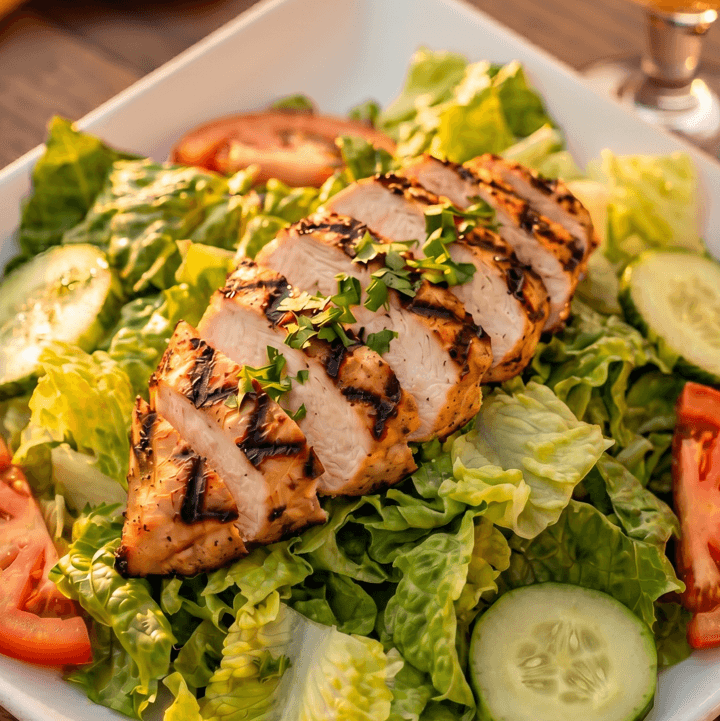 Grilled Chicken Caesar Salad