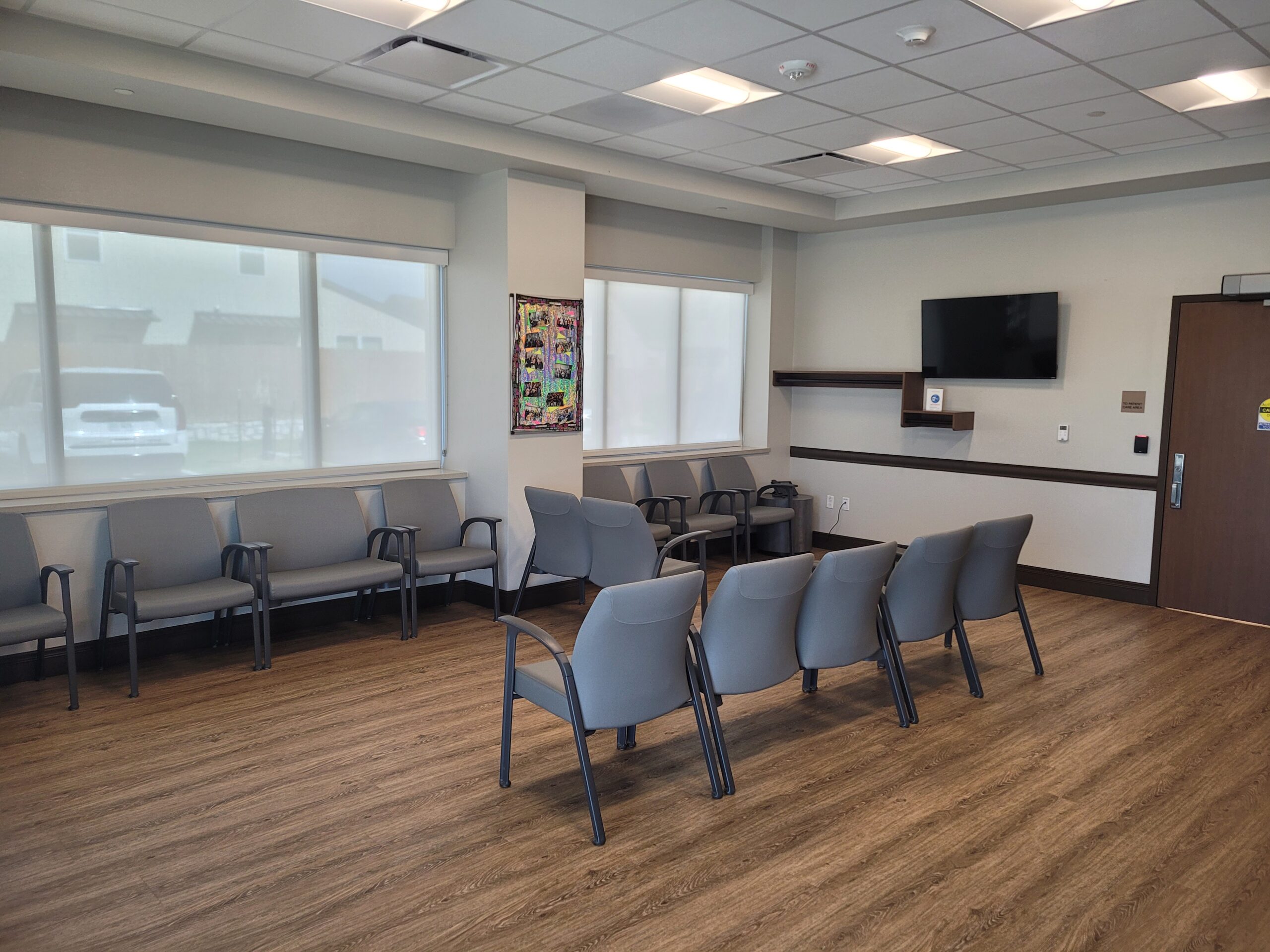 The lobby of Dialysis Access Center Corpus Christi