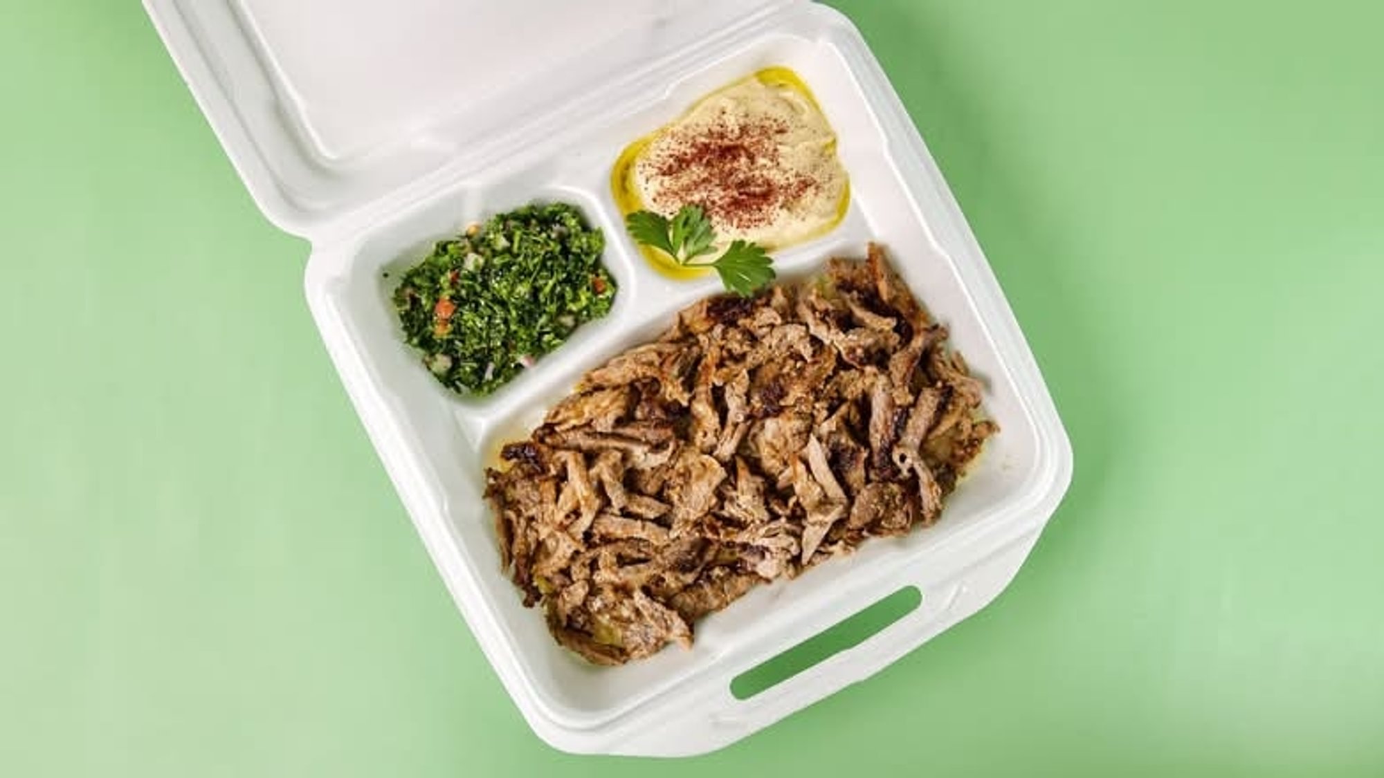 Beef Shawarma Platter
