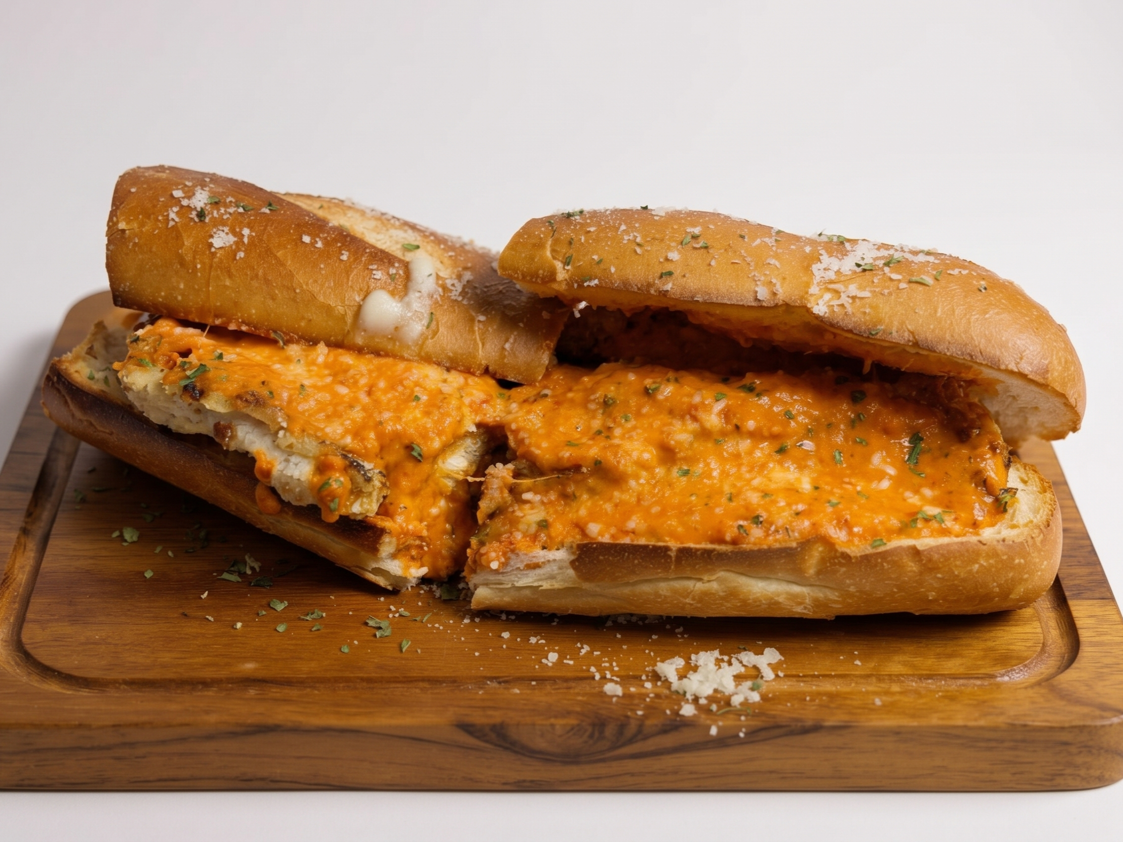 Drunken Chicken Parmigiana Hero