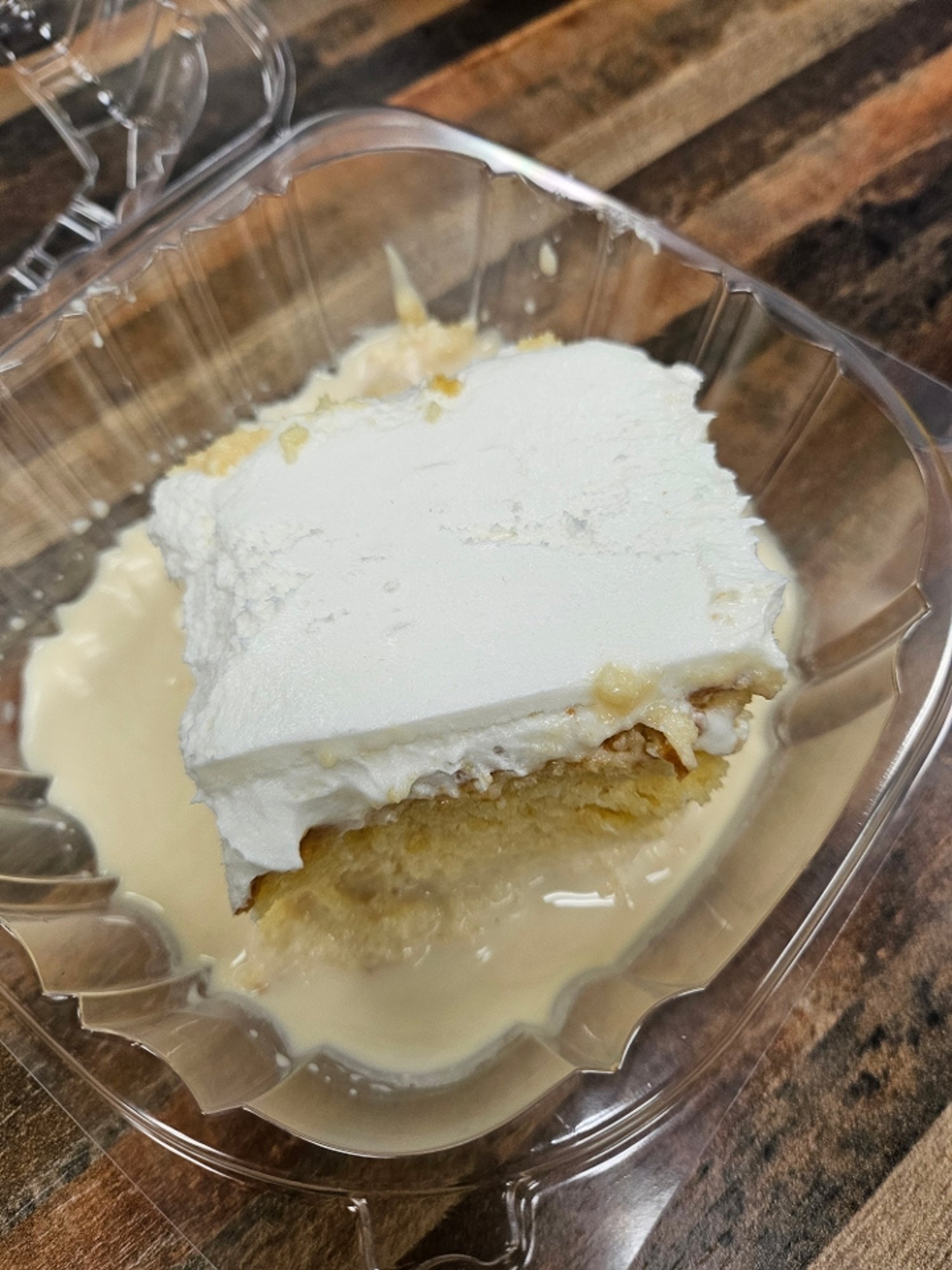 Tres Leches YELLOW Cake
