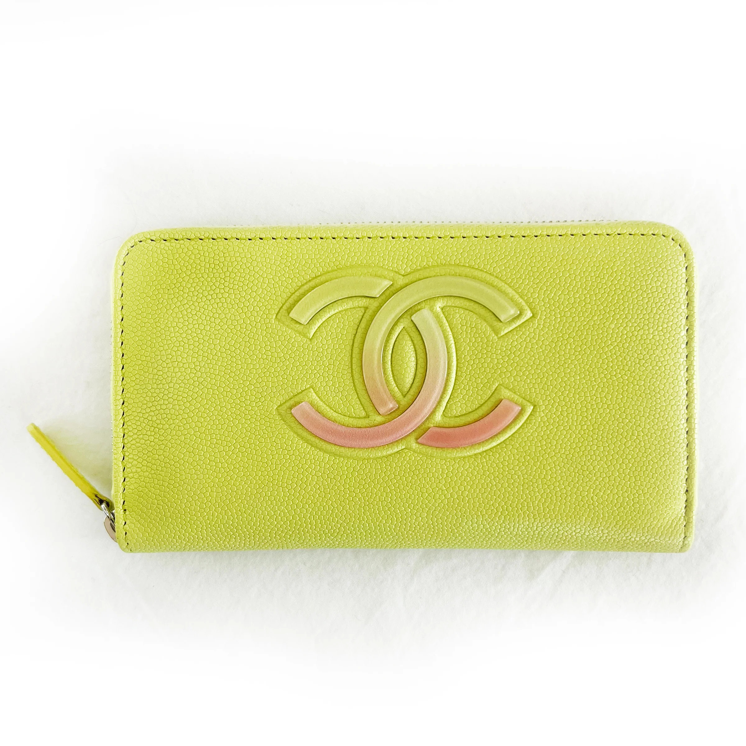 Chanel Zip Around Wallet