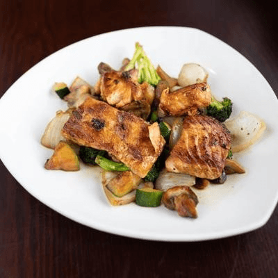 Hibachi Salmon