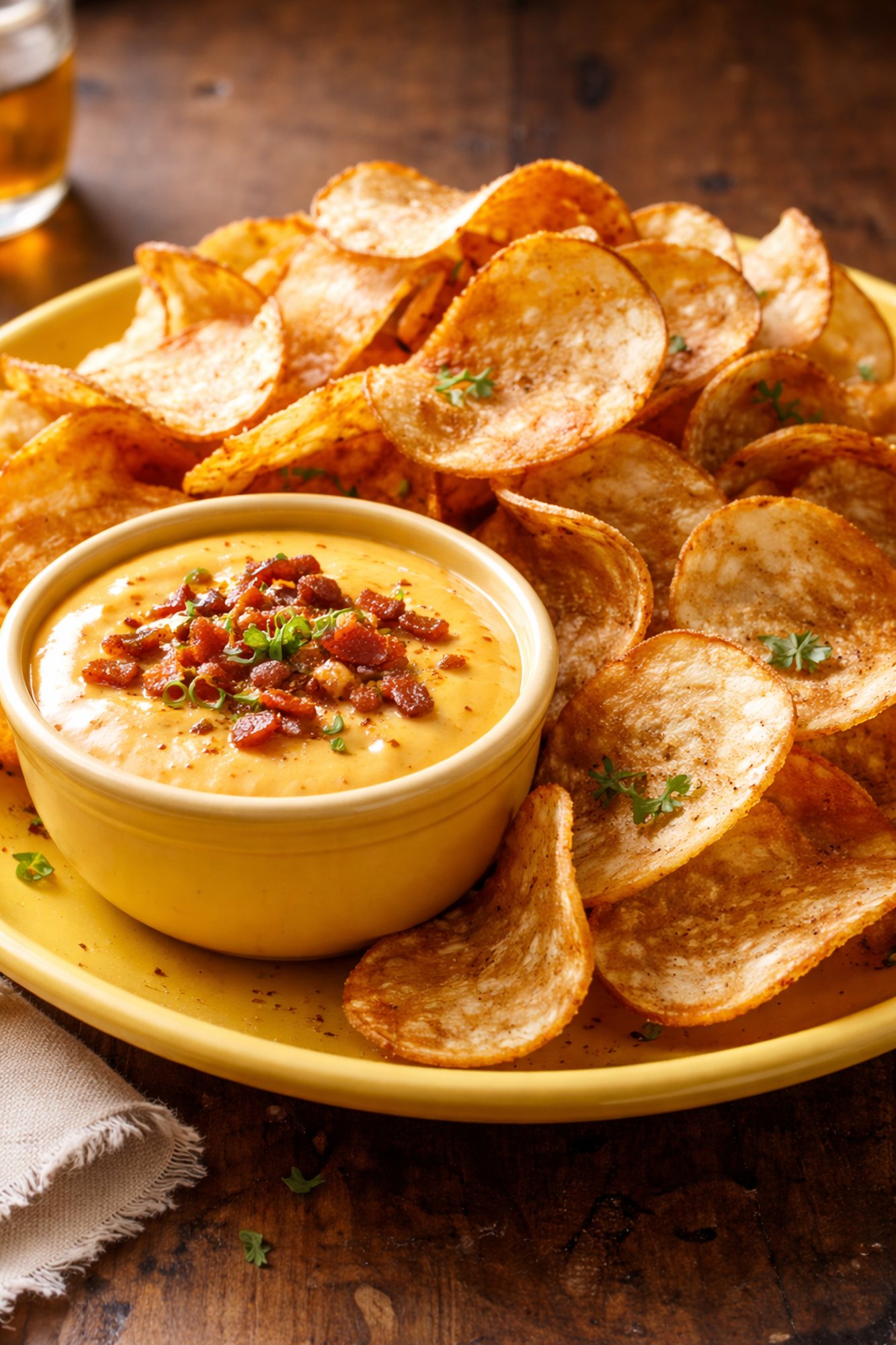 House Made Chips and Beer Cheese