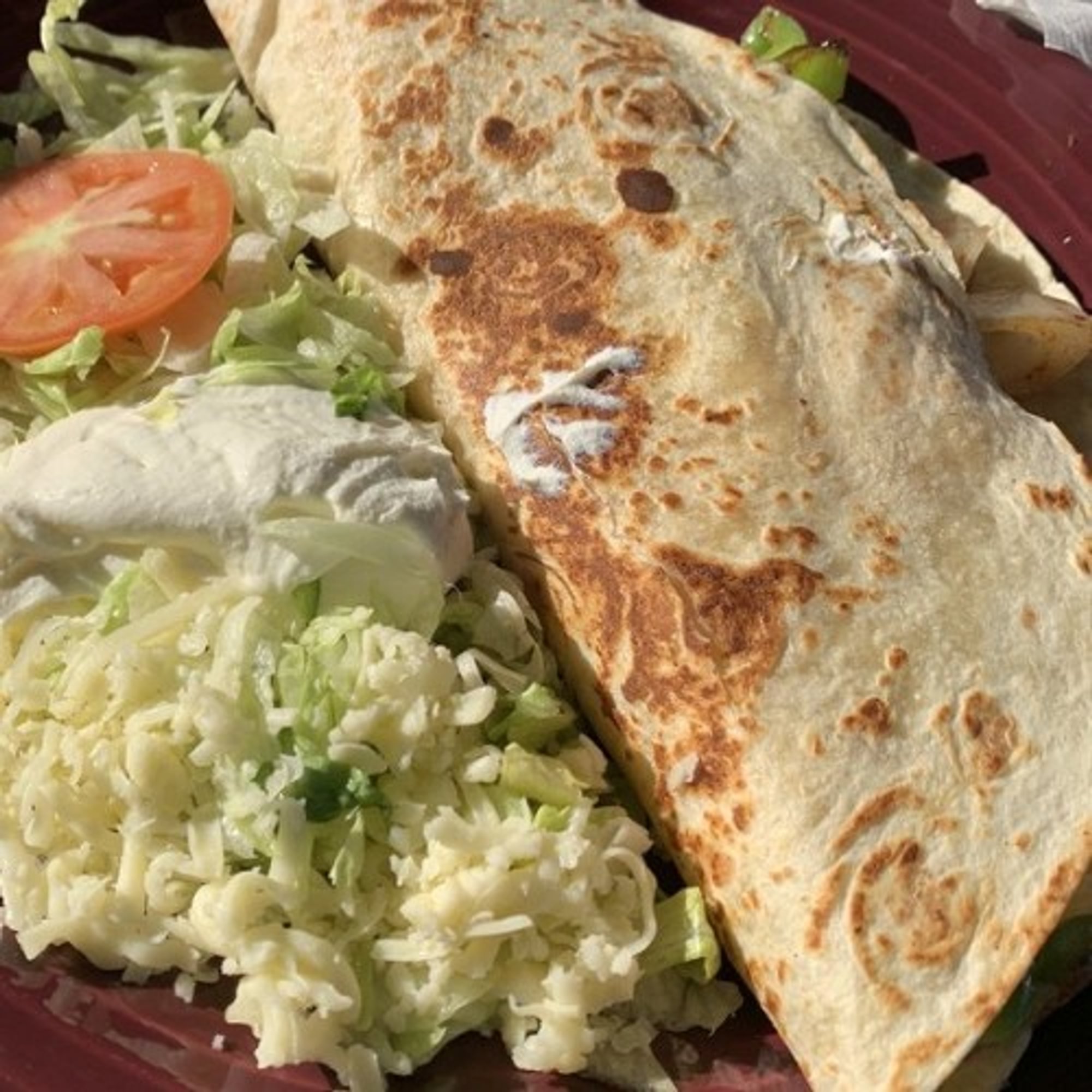 Vegetable Quesadilla