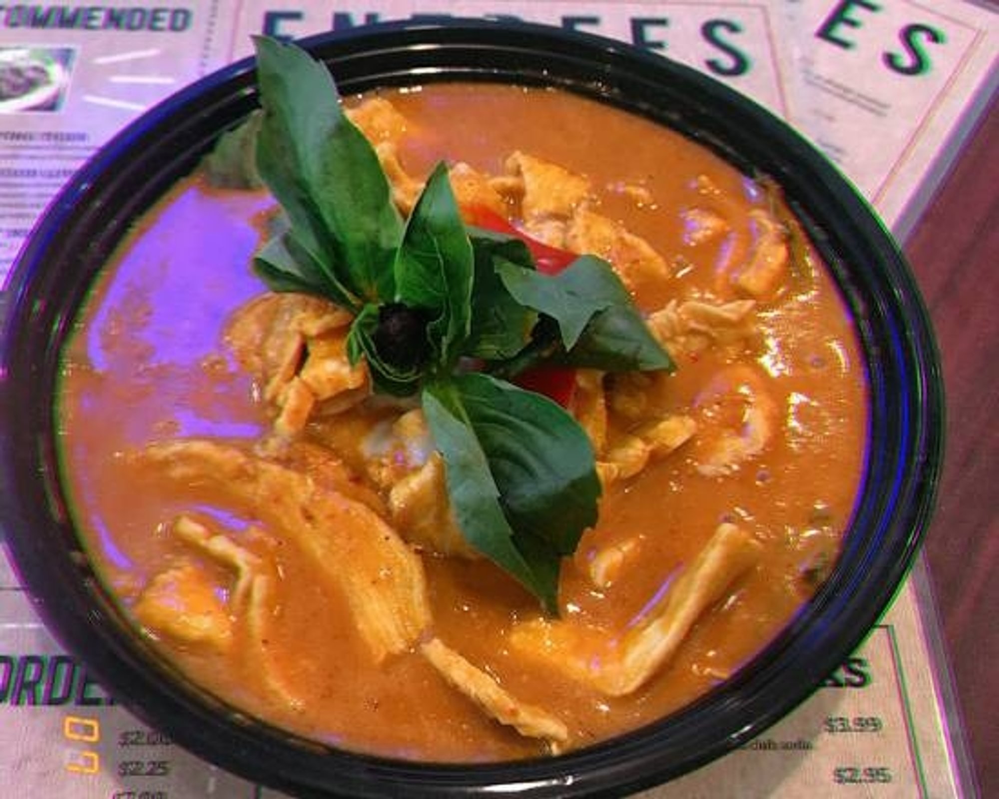 Panang Curry แกงแพนง