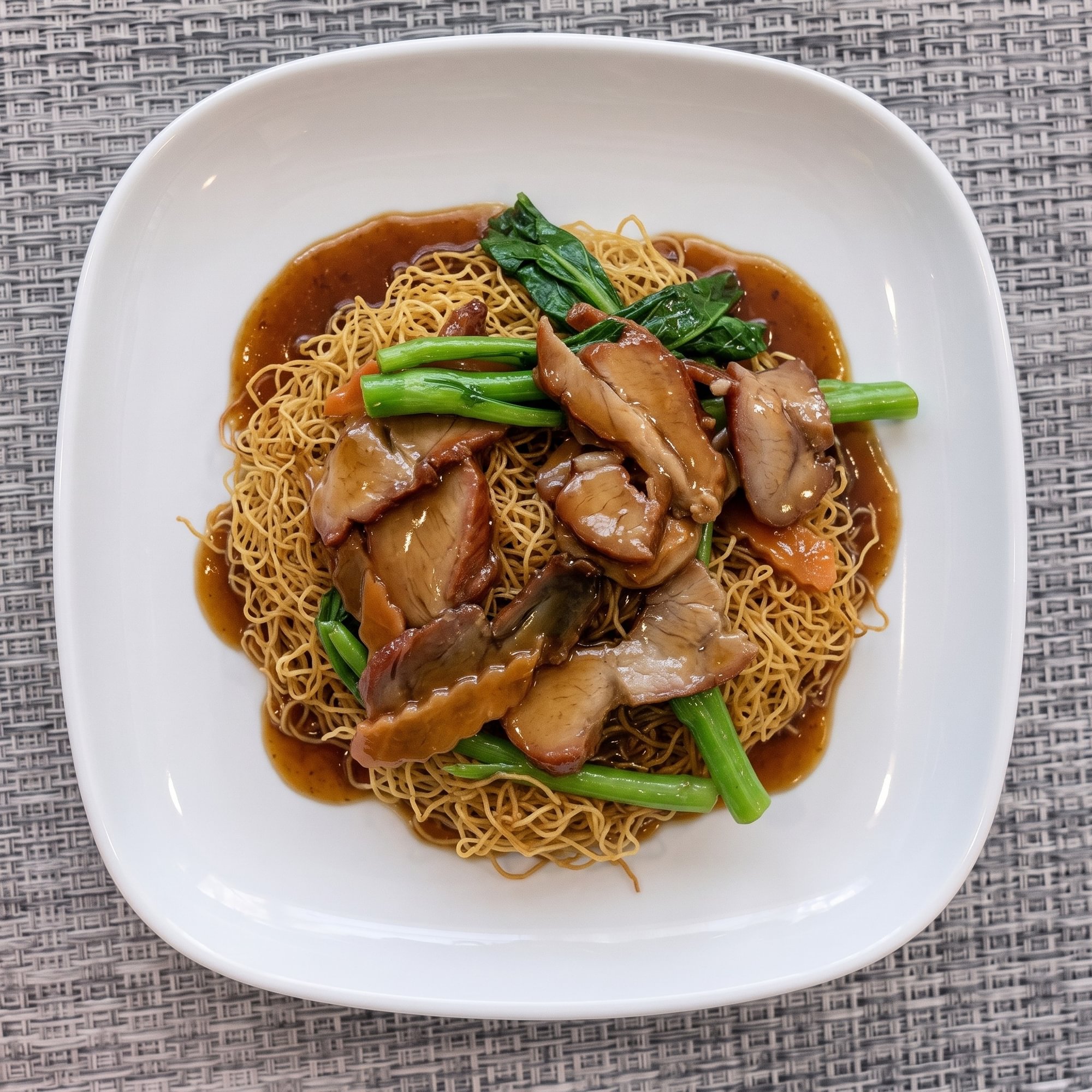 BBQ Pork Chow Mein / 叉燒炒麵