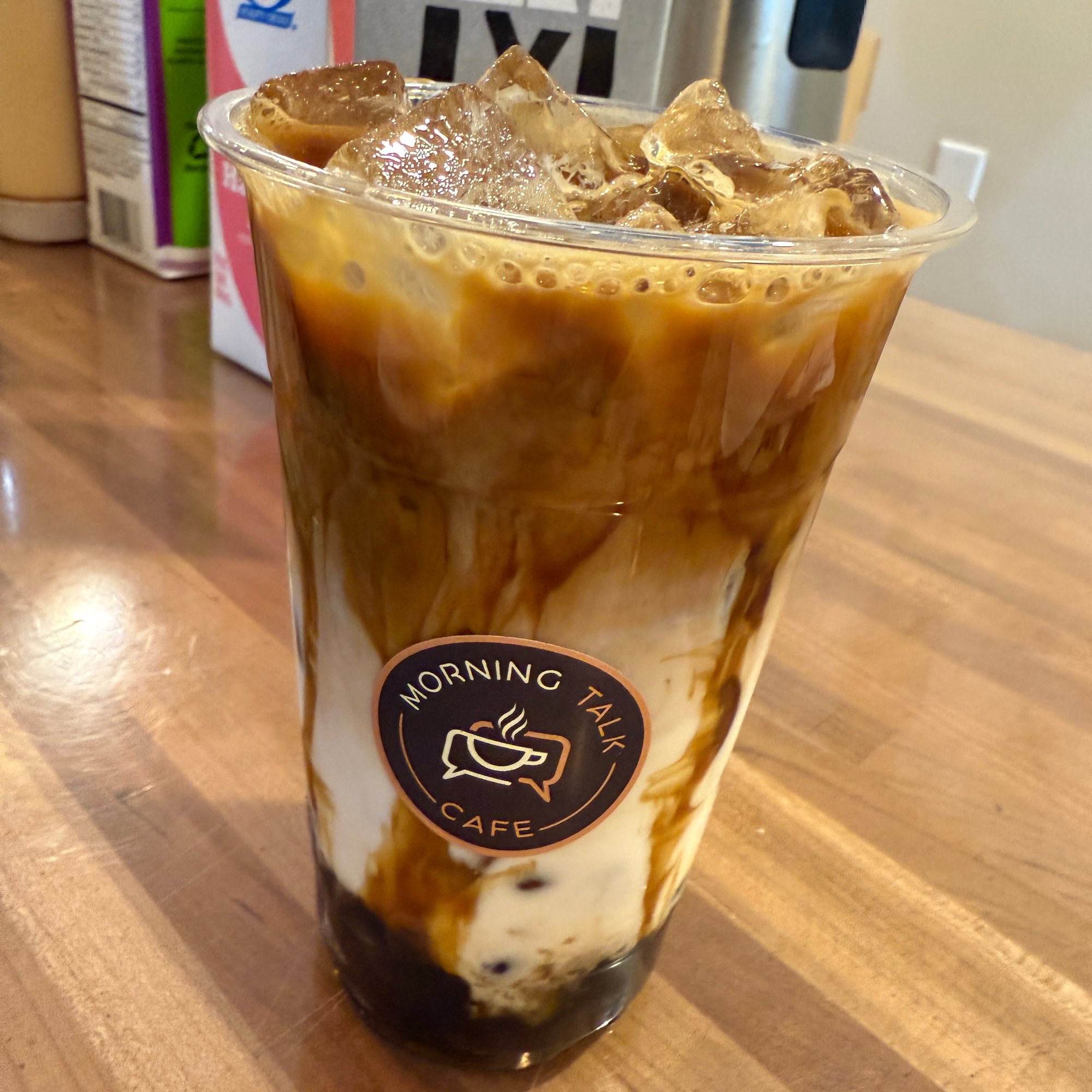 Brown Sugar Espresso With Boba 20oz