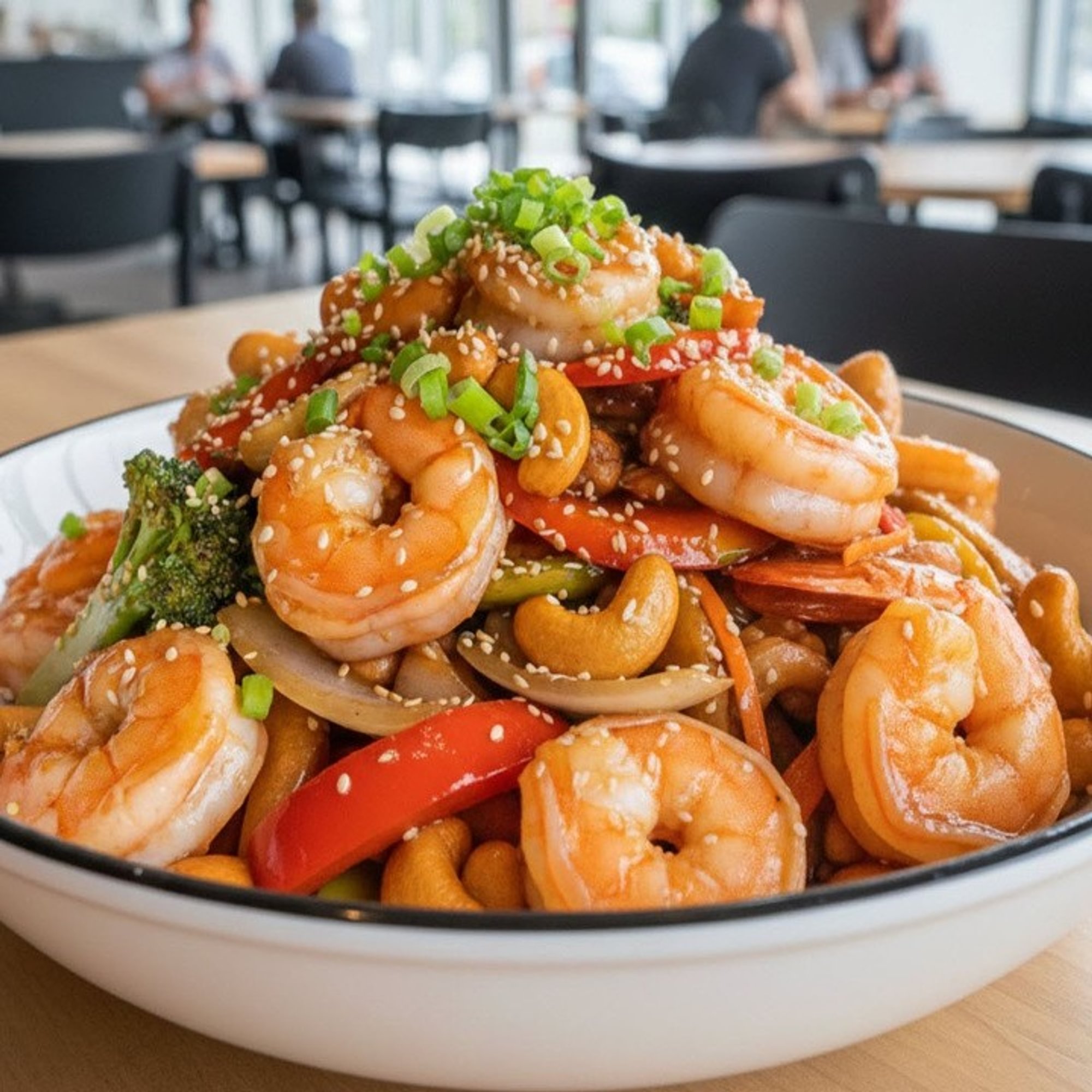 Lunch Shrimp with Cashews