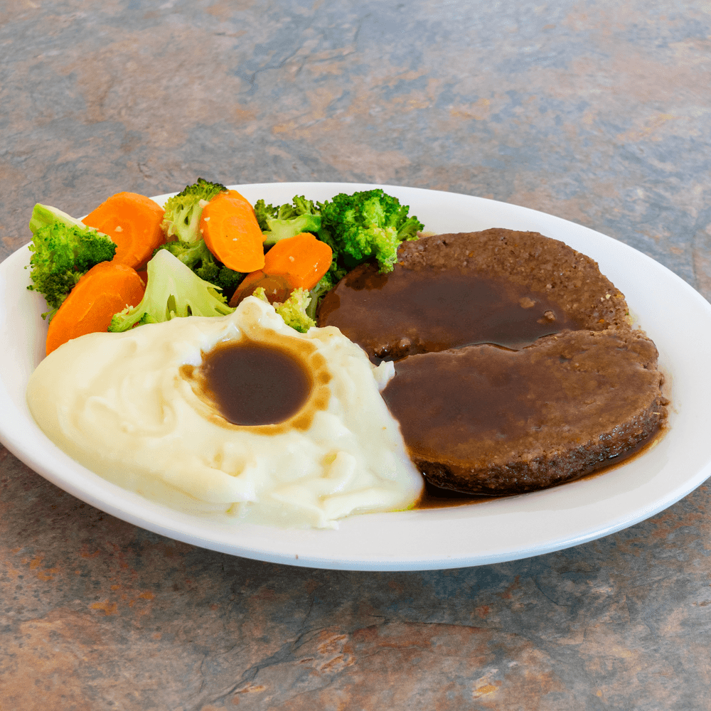 Homemade Meat Loaf & Gravy