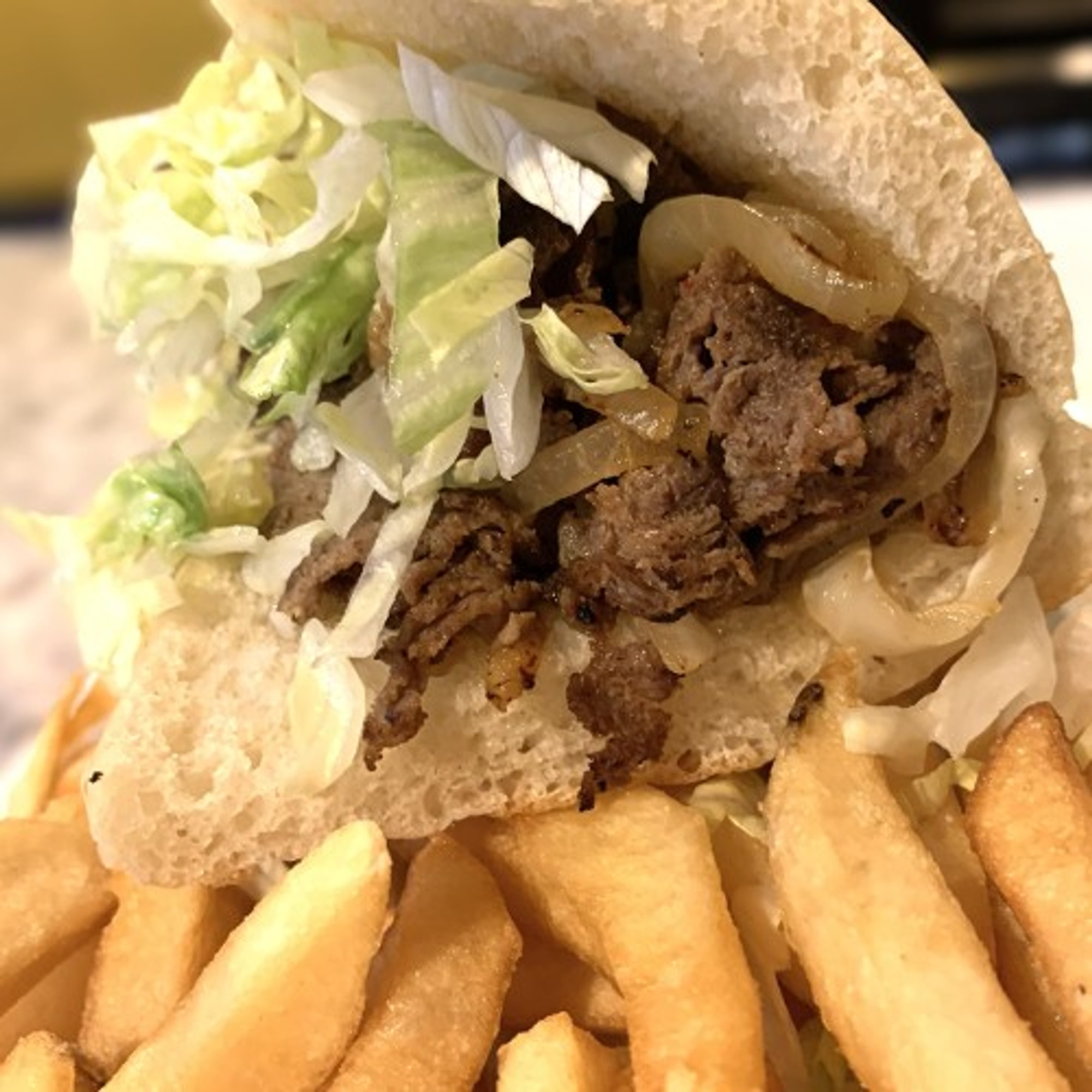 CHEESESTEAK WITH FRIES LUNCH SPECIAL