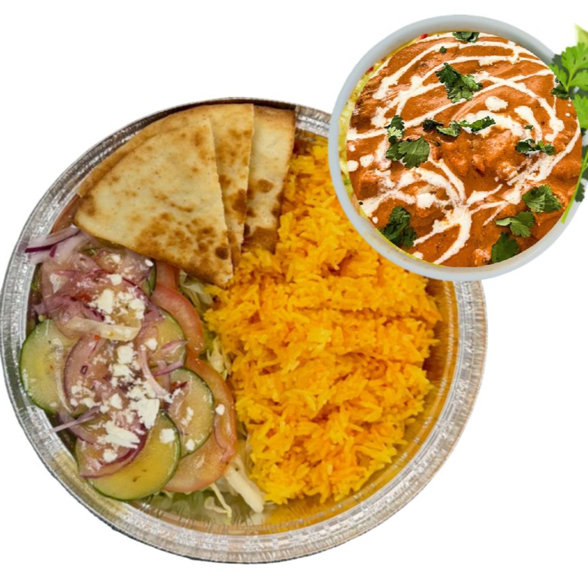 Butter Chicken Curry Platter