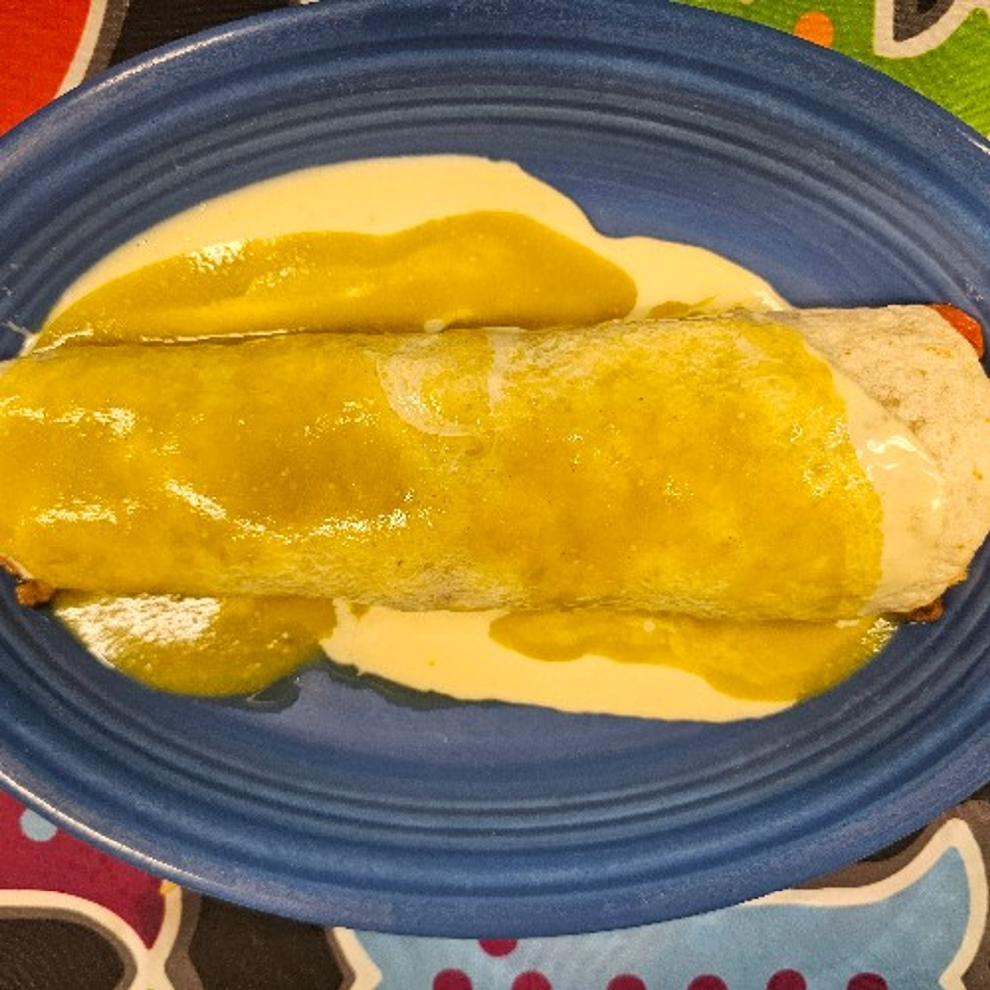 Seafood Burrito