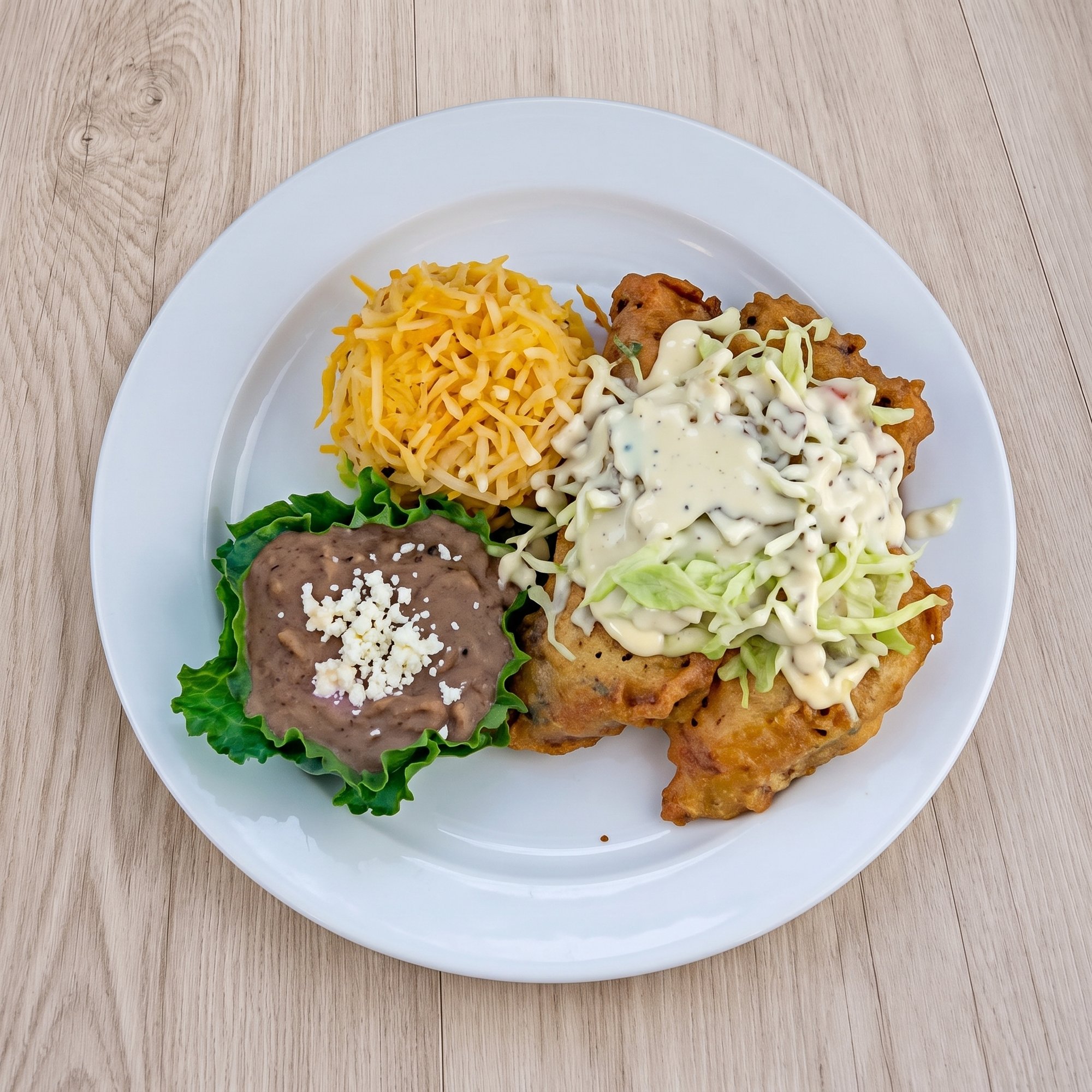 Quesadilla Frita Plate