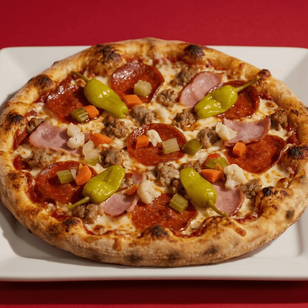 Spicy Meat Trio Pizza