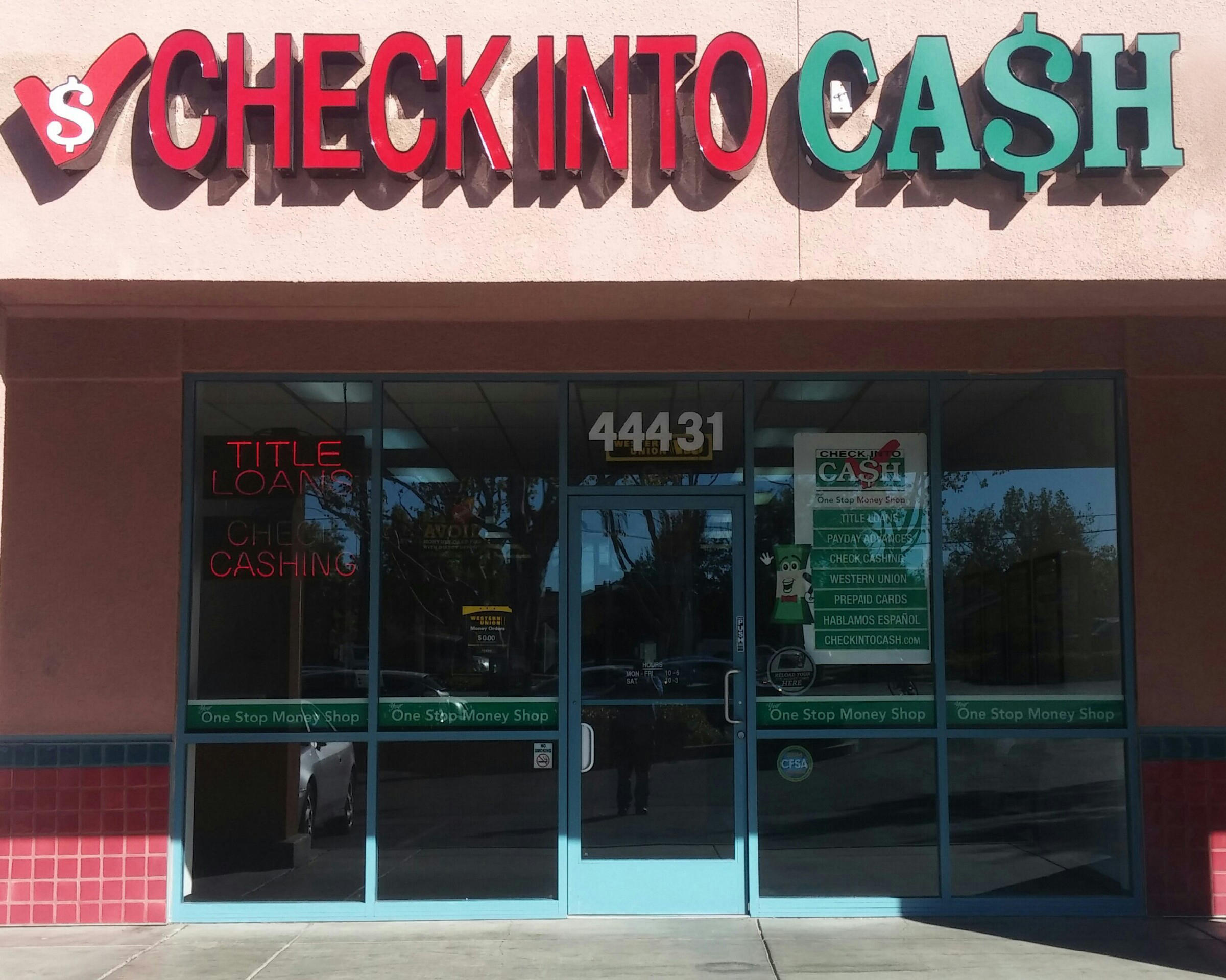 Check Into Cash Photo