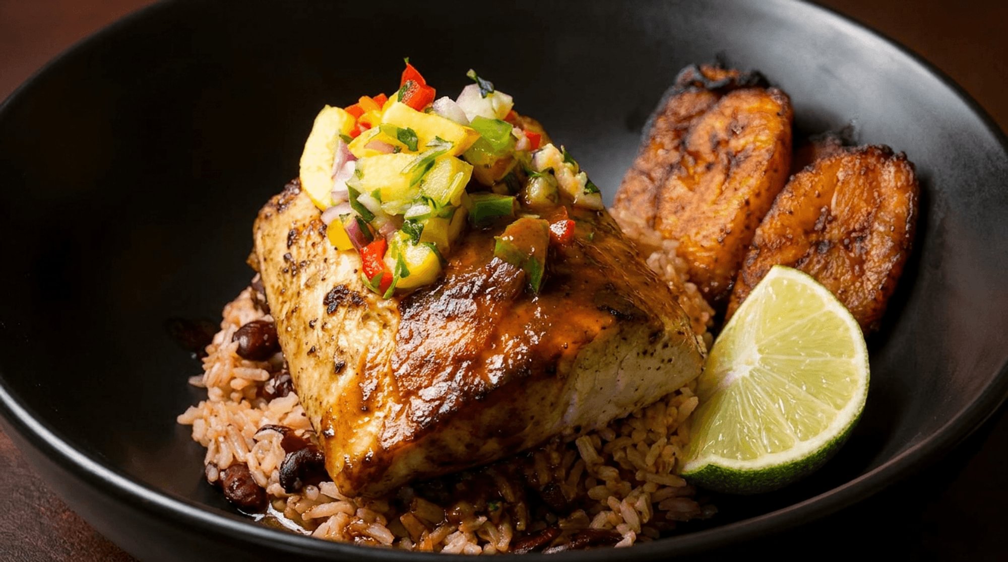 Jerk Mahi-Mahi