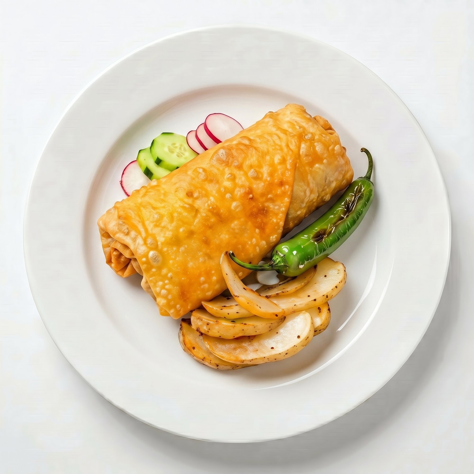 Burrito Birria con Consomé