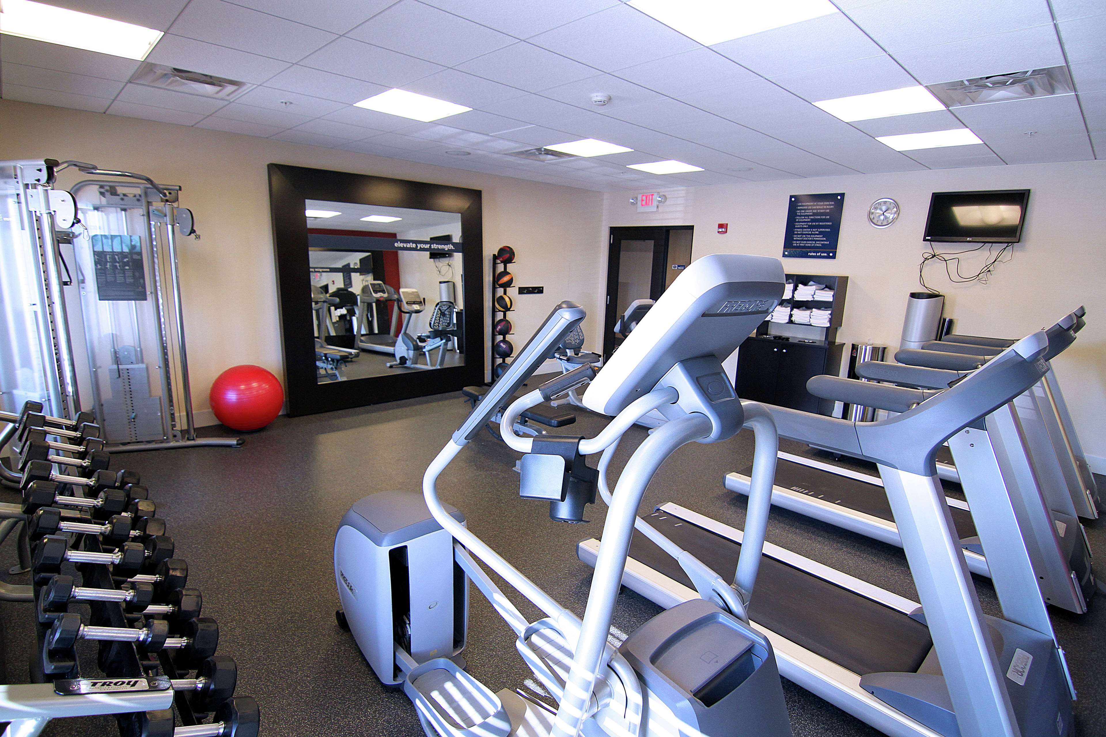 Health club  fitness center  gym