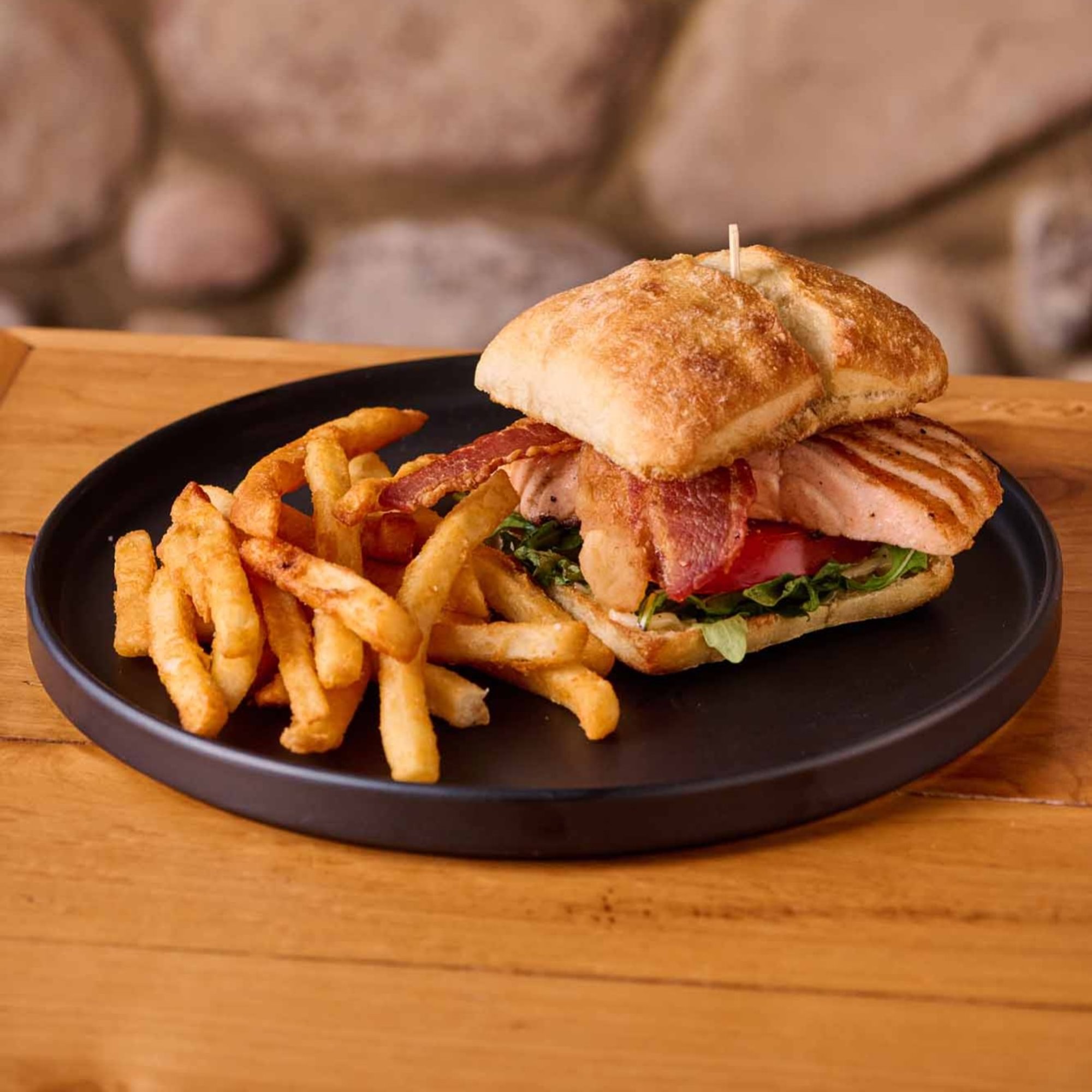 Salmon BLT