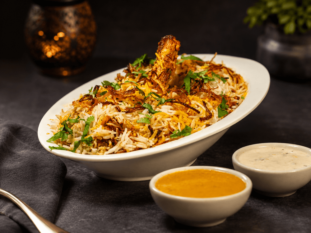 Chicken Dum Biryani / Murgh Dum Biryani