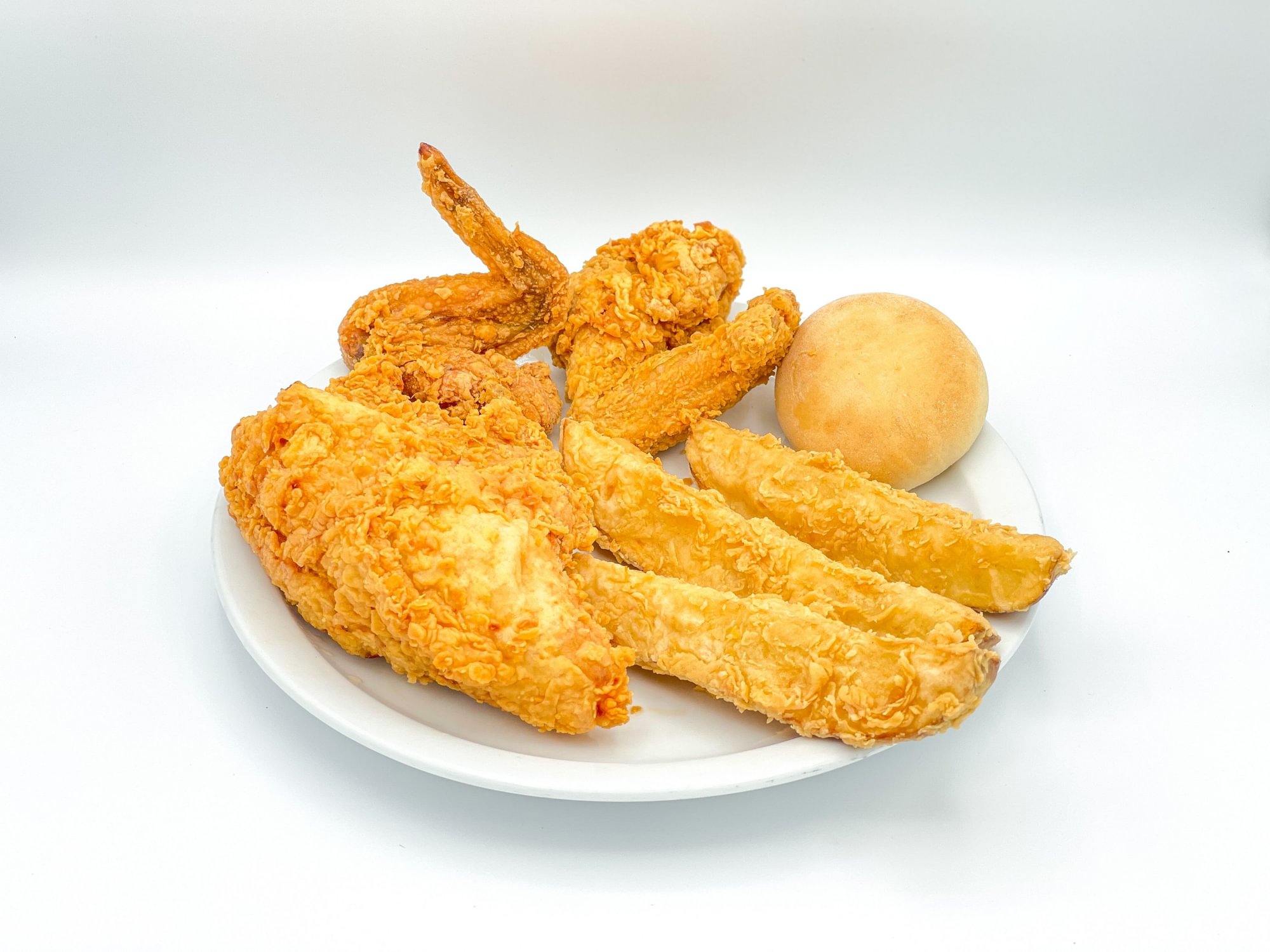 3 Piece White Dinner