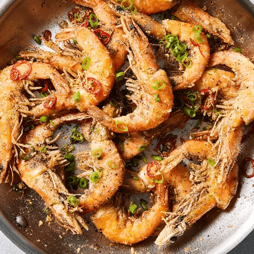 83. Spicy Salt & Pepper Shrimp 🌶️