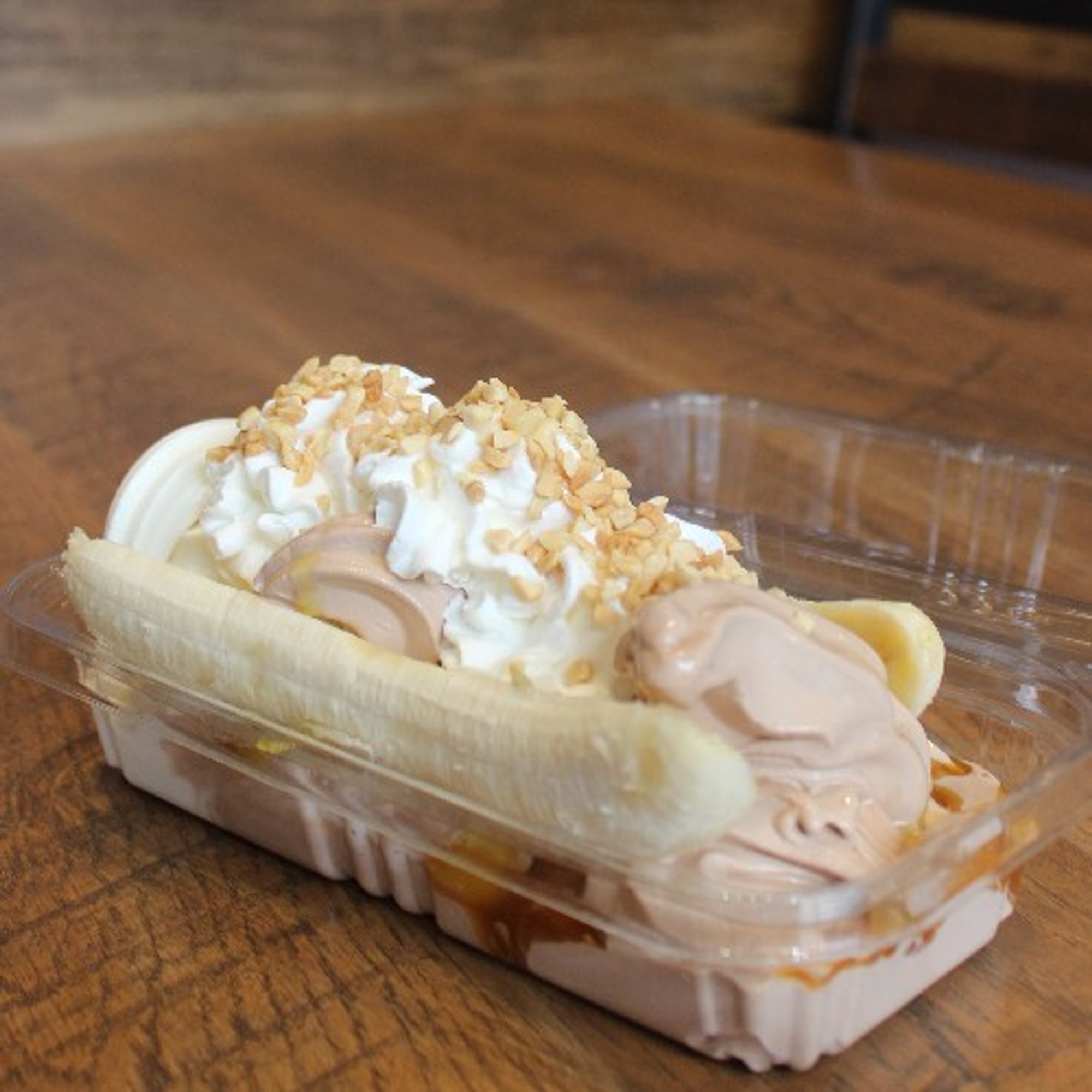 Soft Serve Banana Split