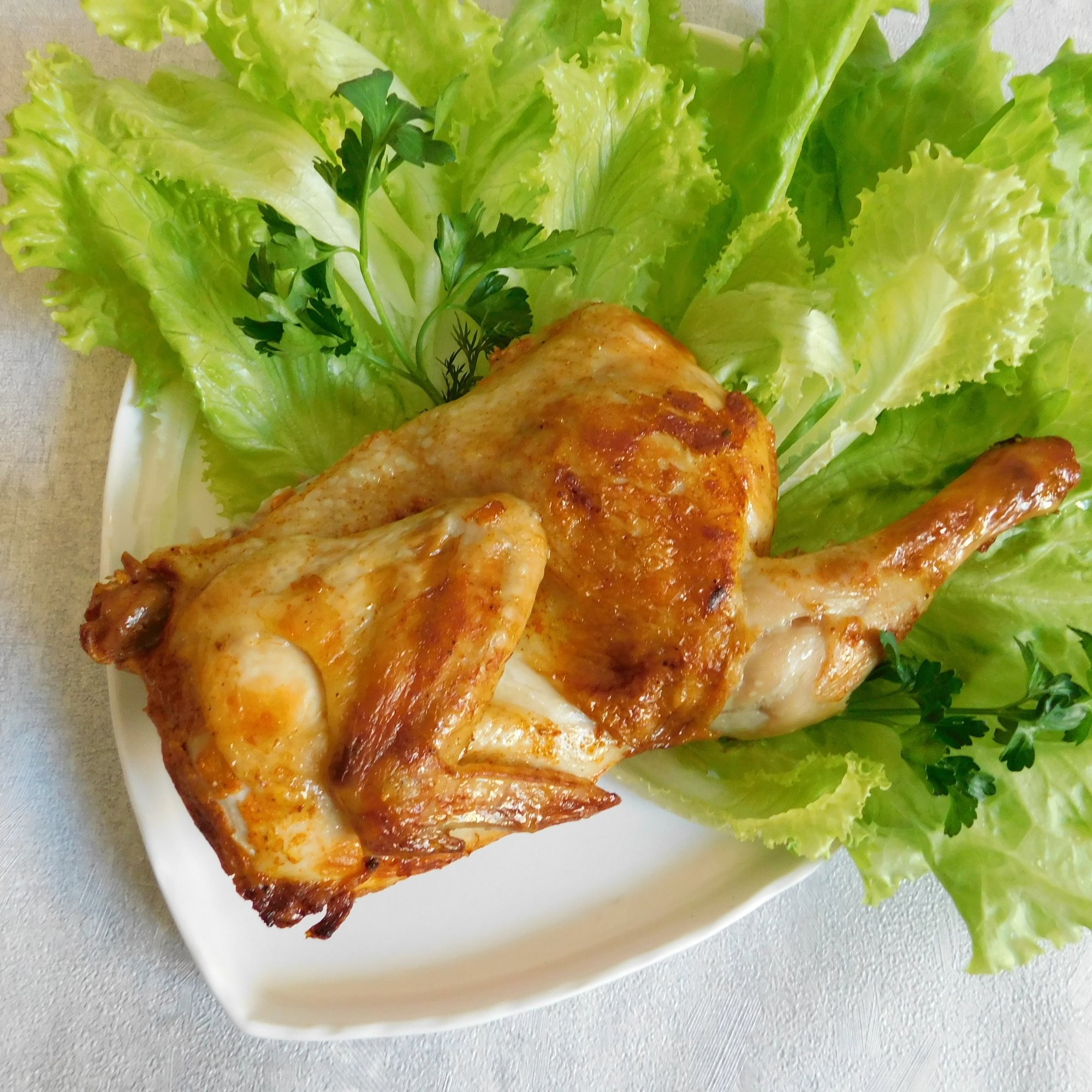 Half Crispy Fried Chicken