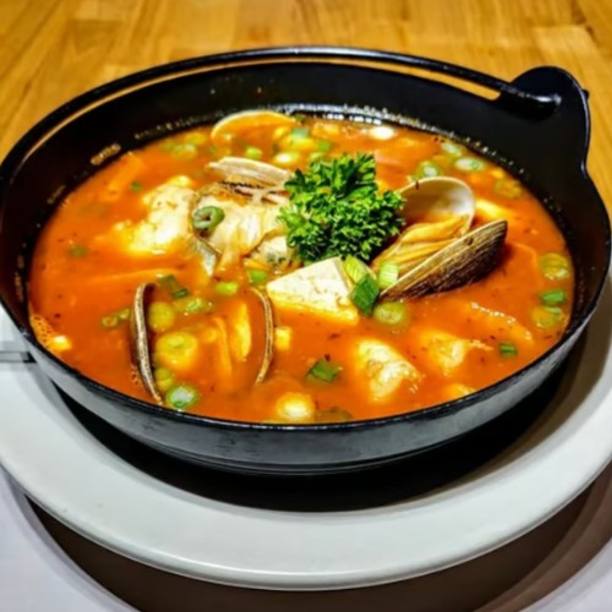 Hot & Sour Seafood Pot