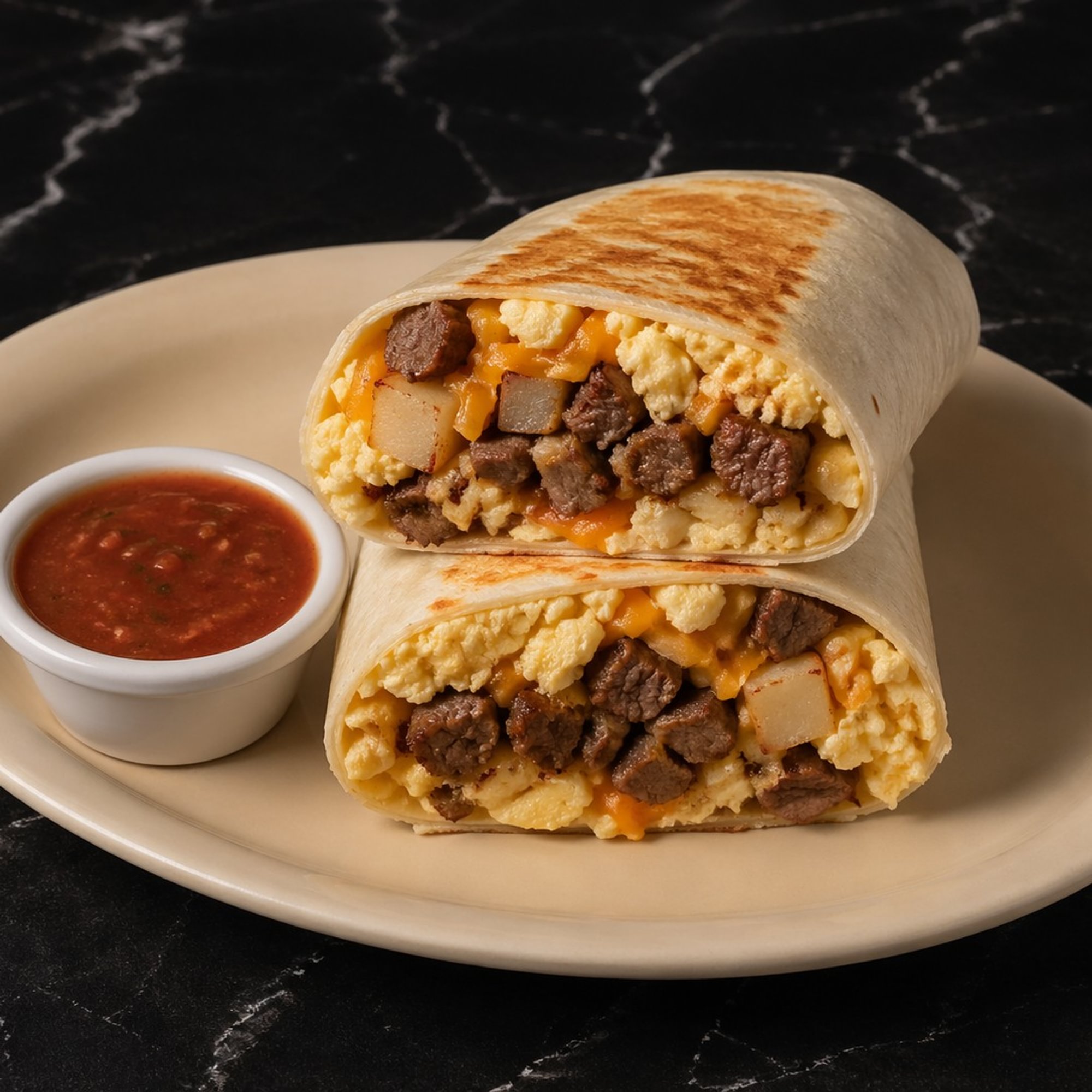 Steak Breakfast Burrito