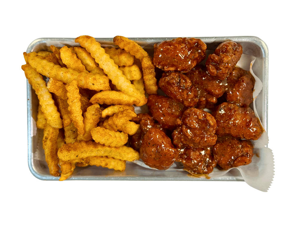 6 pc Boneless & Fries