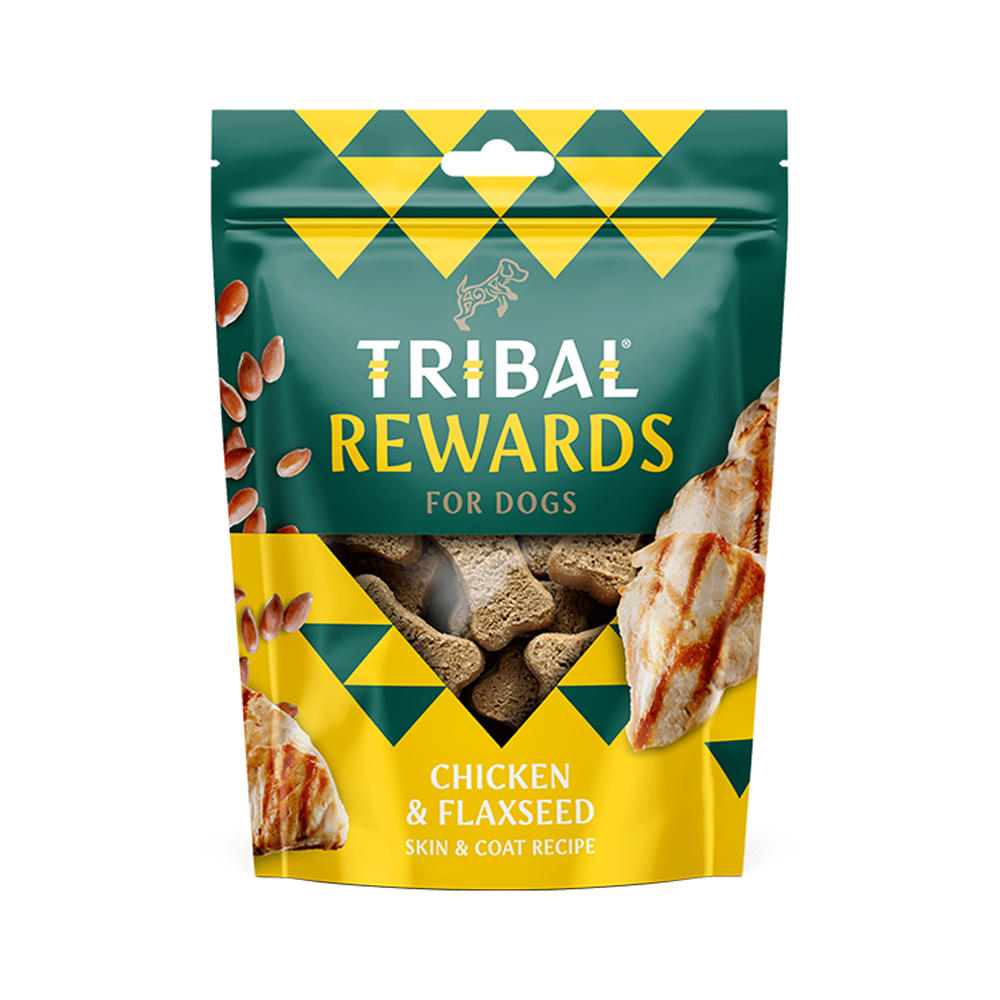 Tribal Rewards Chicken/Flaxseed 125g