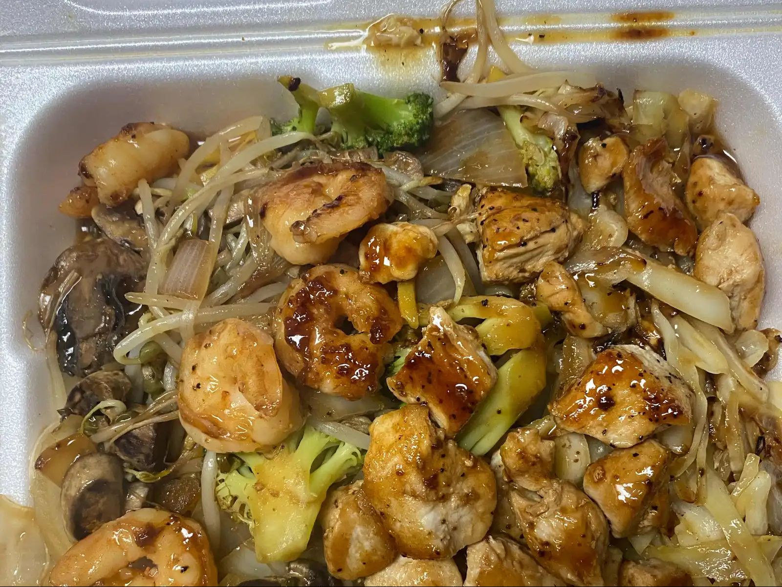 Noodle Chicken & Shrimp