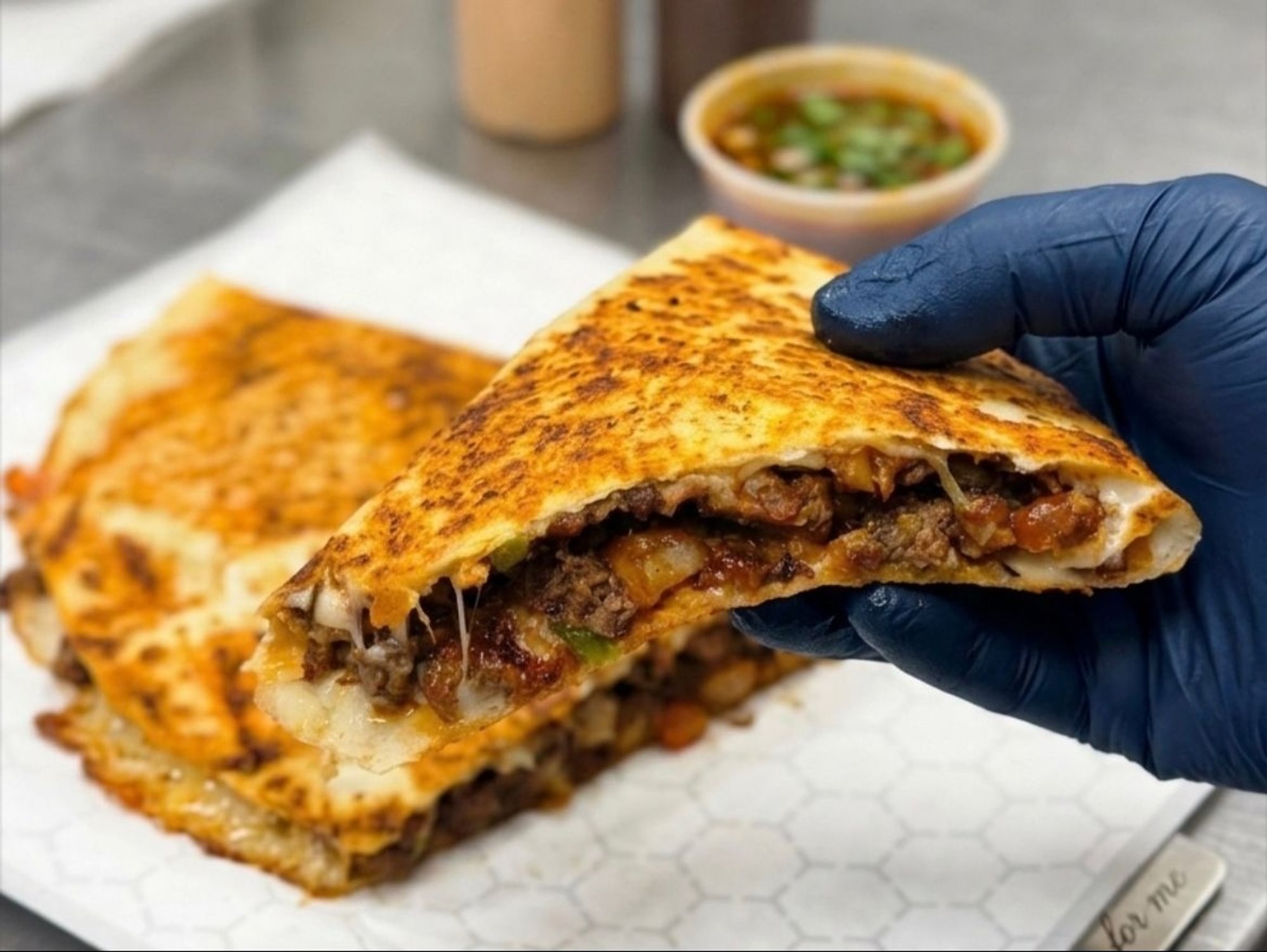 Grilled Chicken Quesadilla Combo