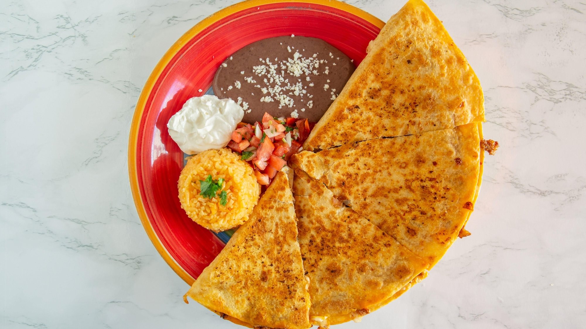 Pollo quesadilla