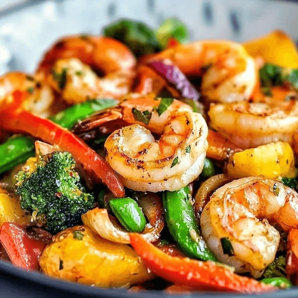 Shrimp with Mixed Vegetables
