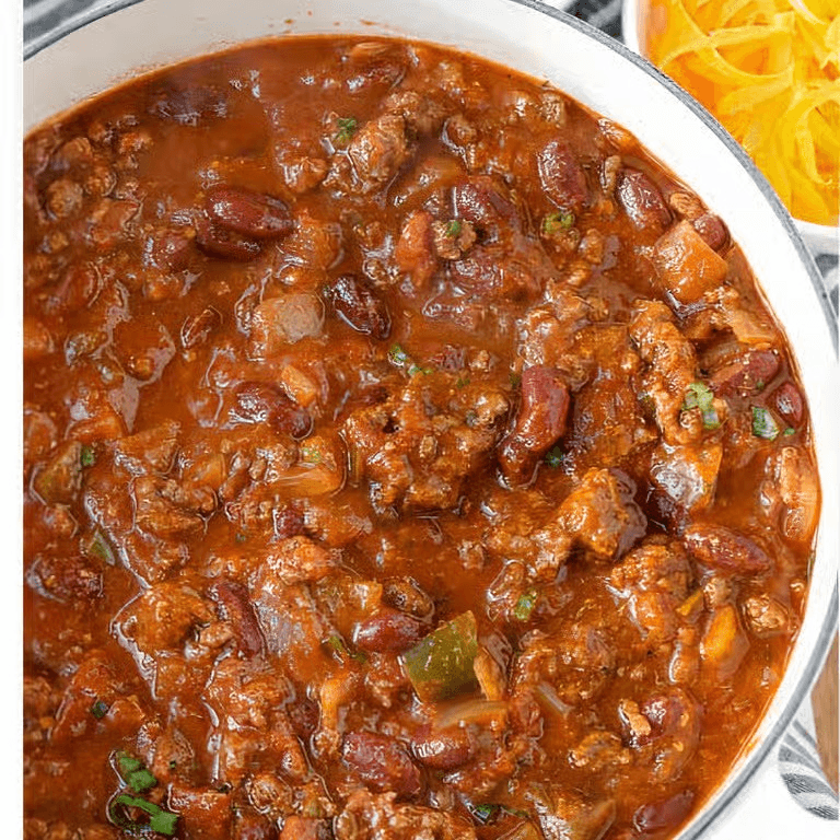 Beef and Bean Chili