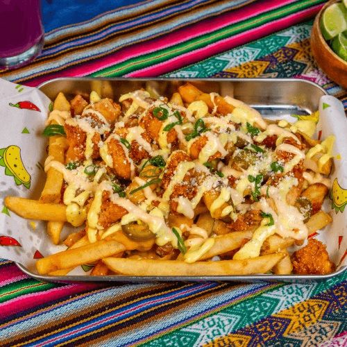 Chicken Voodoo Fries