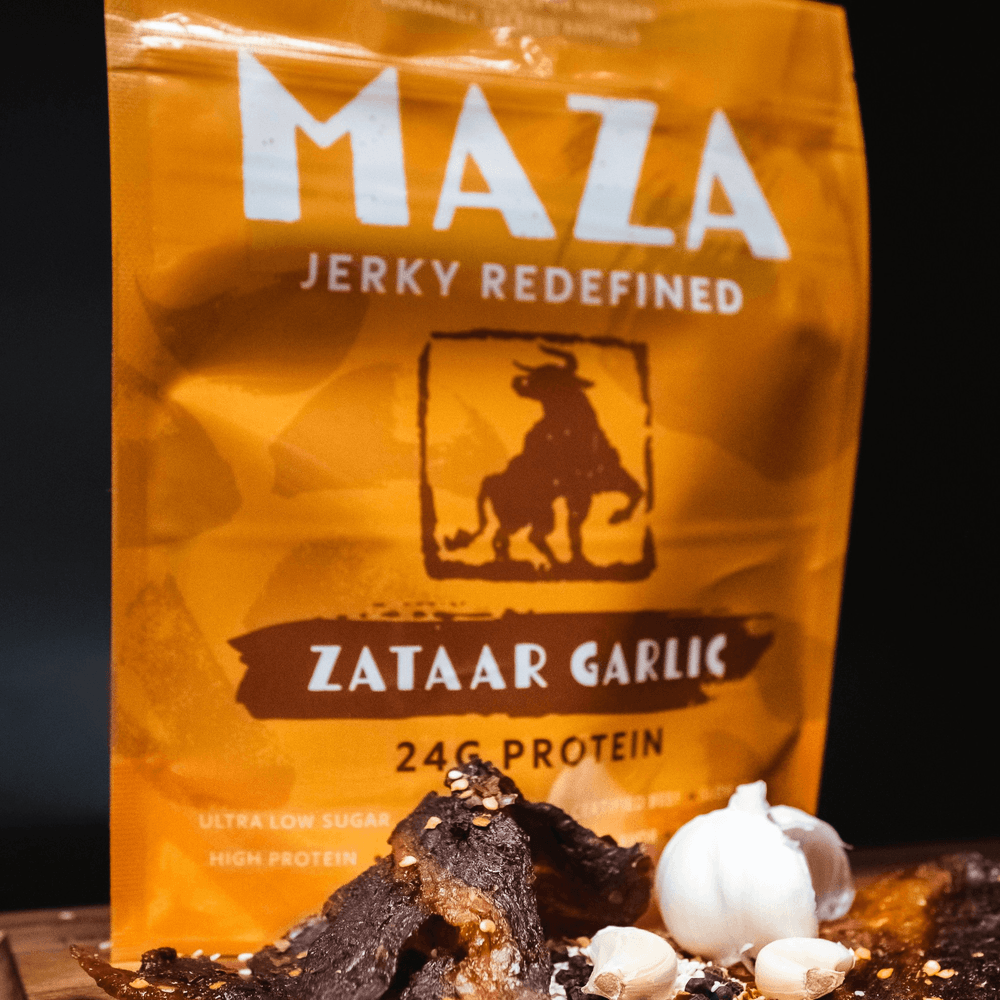 MAZA JERKY - ZAATAR GARLIC