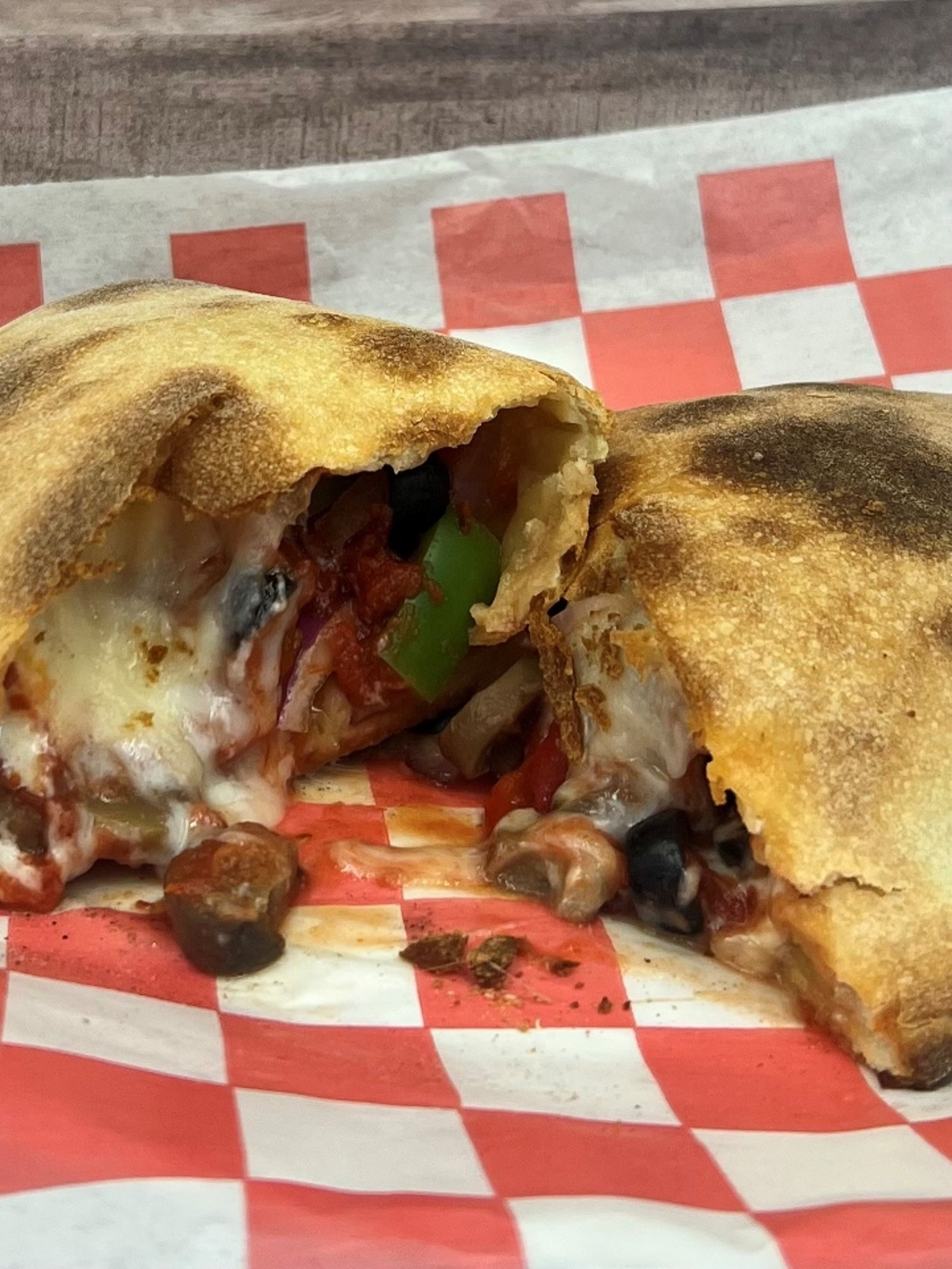 The Veggie Calzone