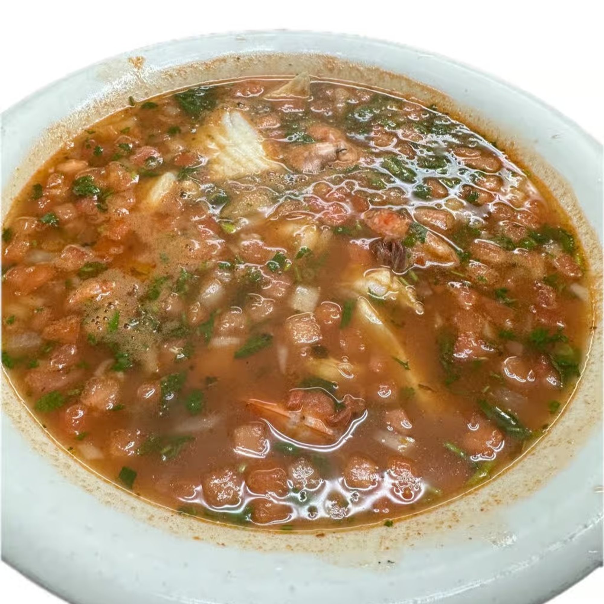 Sopa De Camaron Y Pescado