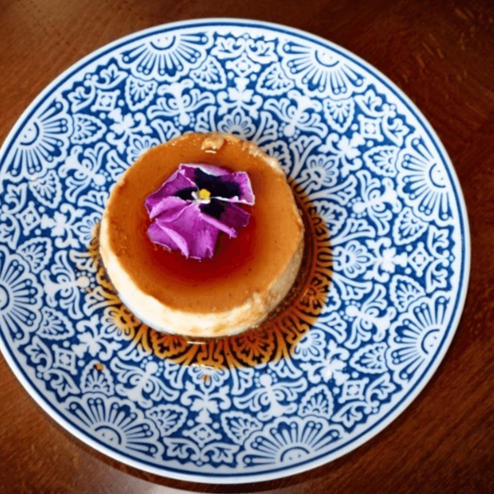 Columbia Flan Cafe Hola
