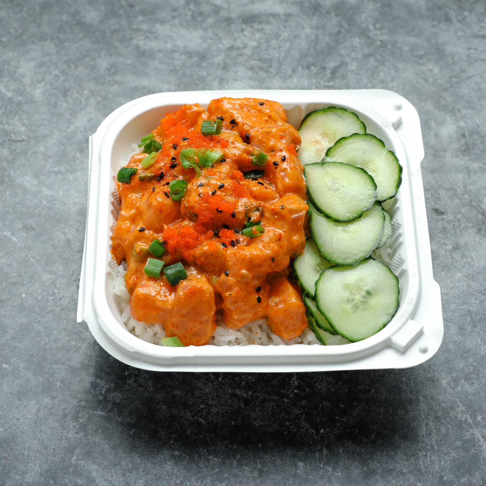 Spicy Masago Poke 🔥