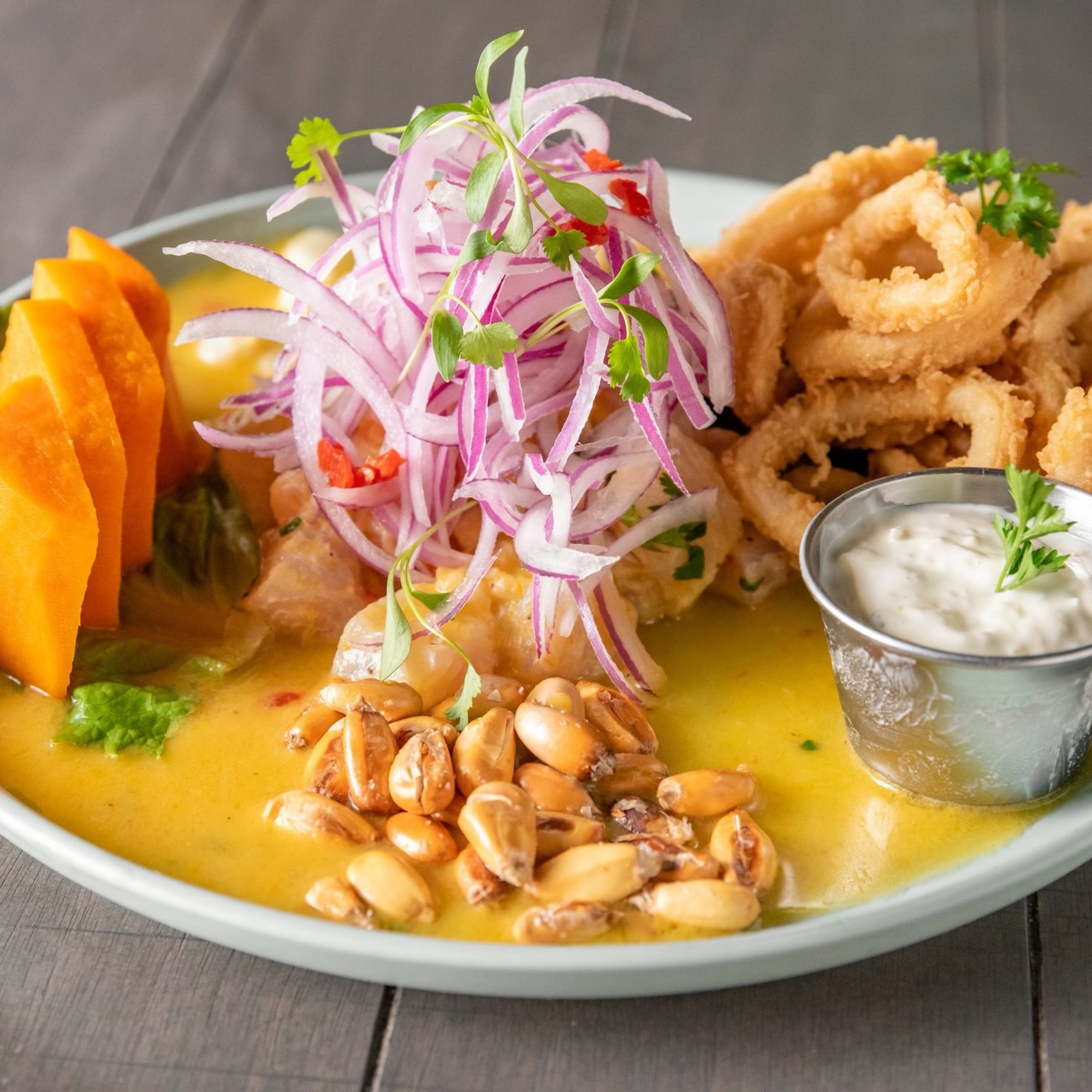 Ceviche Carretillero Corvina