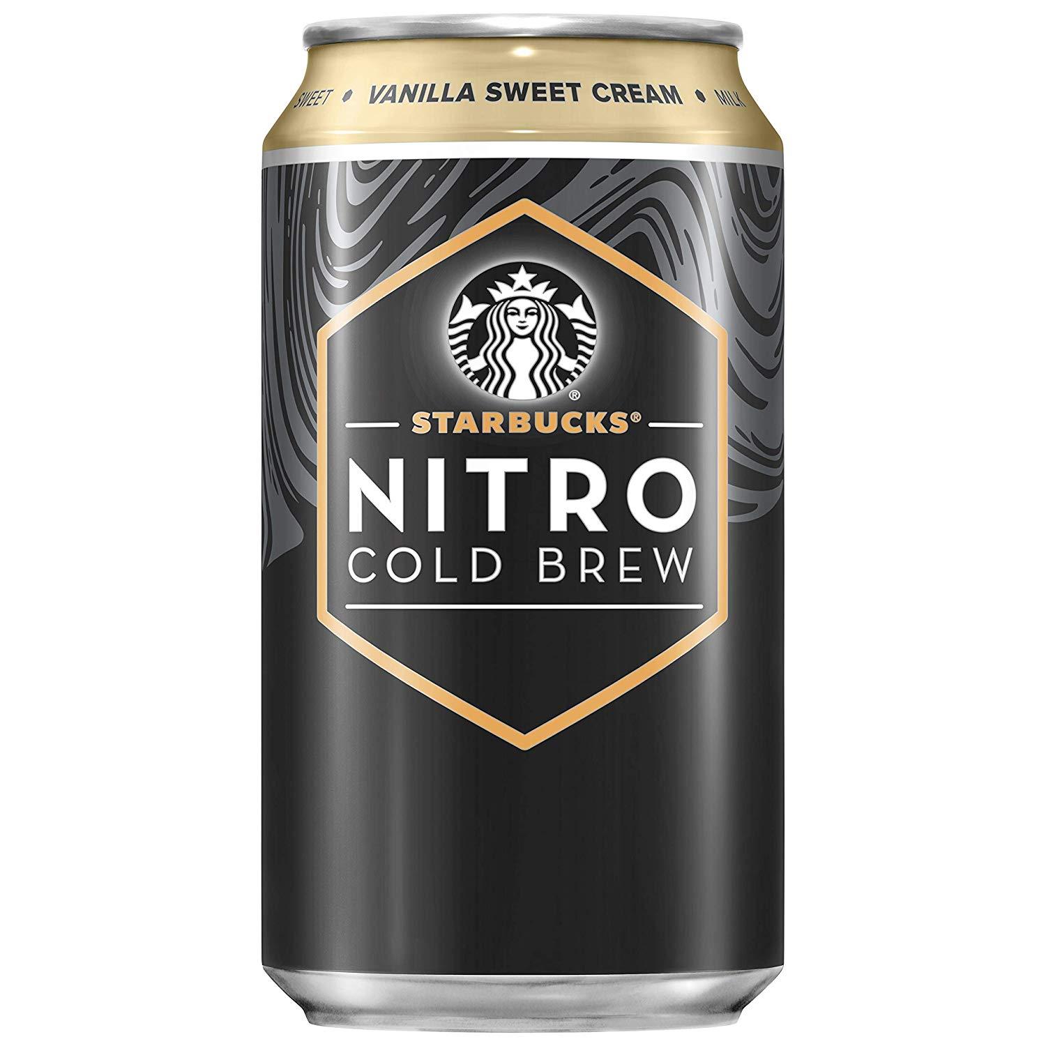 Starbucks Nitro Cold Brew Vanilla Sweet Cream 9.6oz