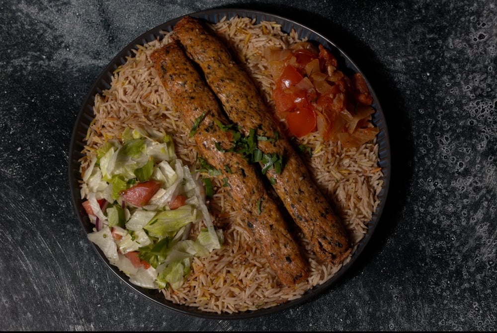 Chicken Kuftah Platter